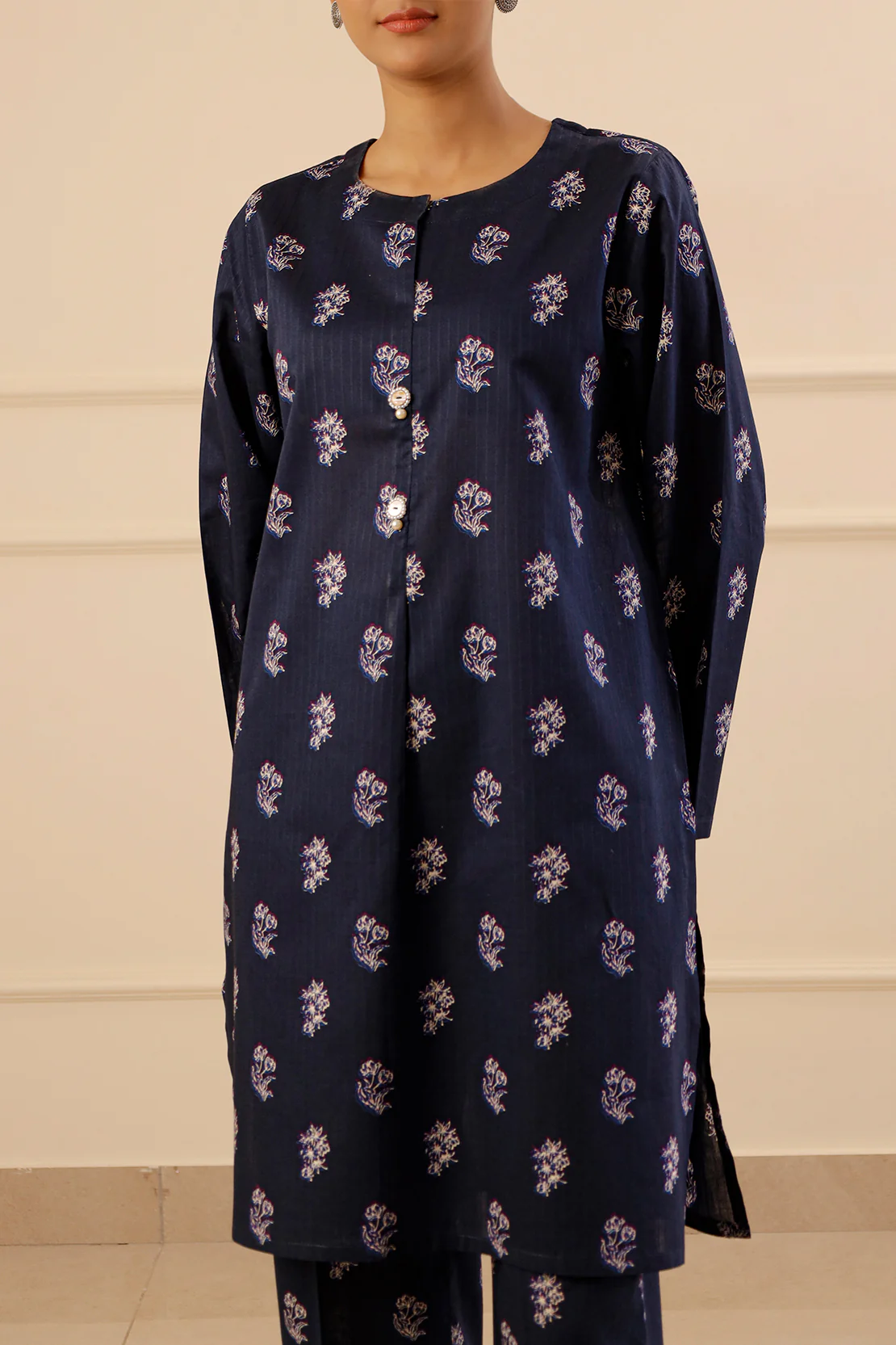 Printed Lawn Stitched 2 Piece (Shirt/Trouser) - Image 6