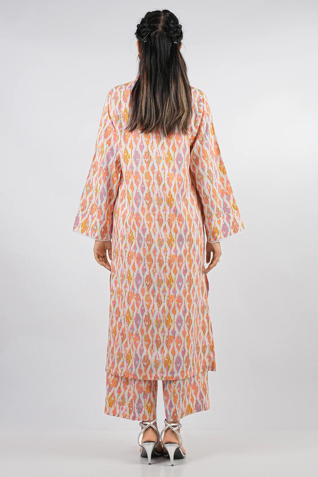 Printed Lawn Stitched 2 Piece (Shirt/Trouser) - Image 5