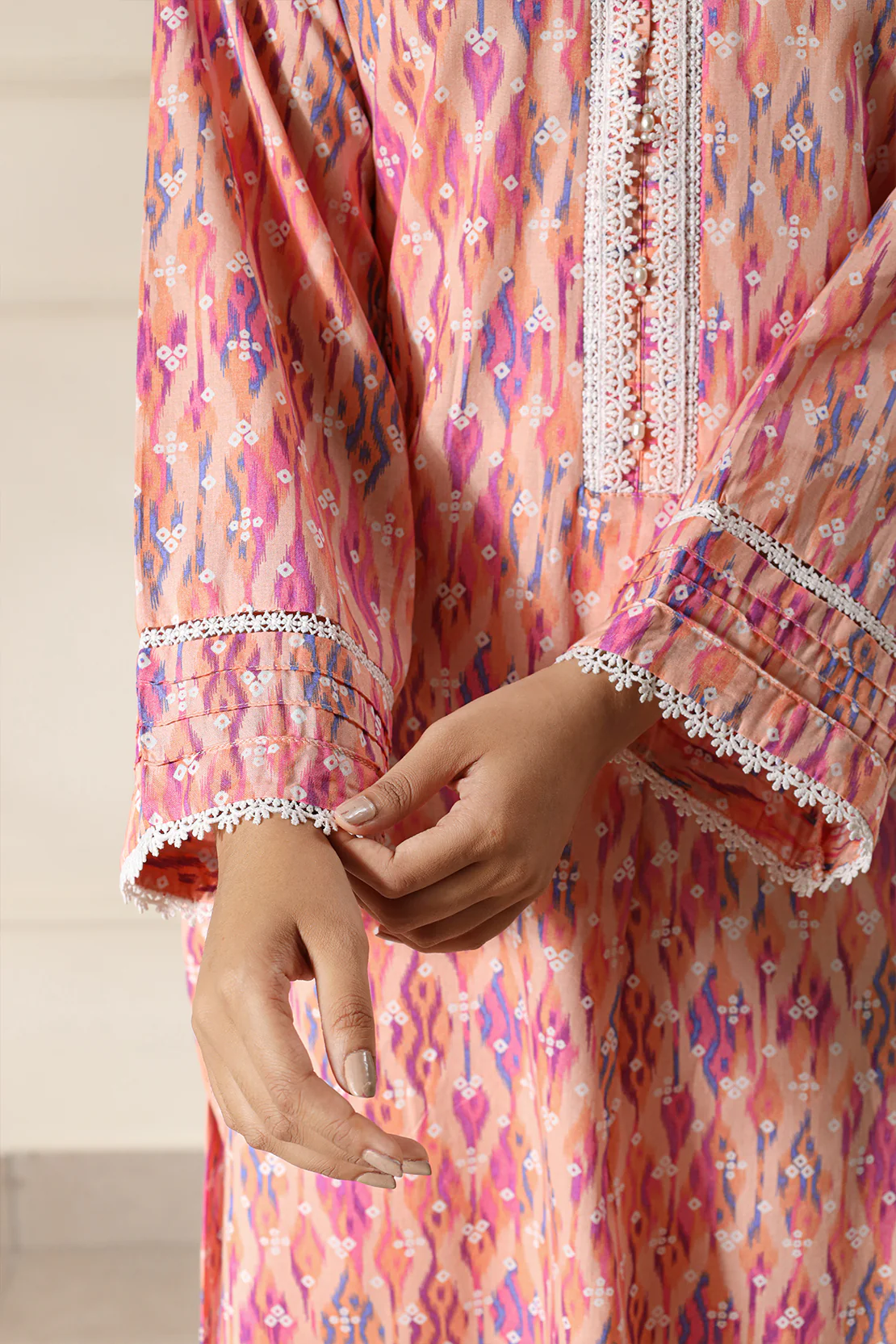 Printed Lawn Stitched 2 Piece (Shirt/Trouser) - Image 6