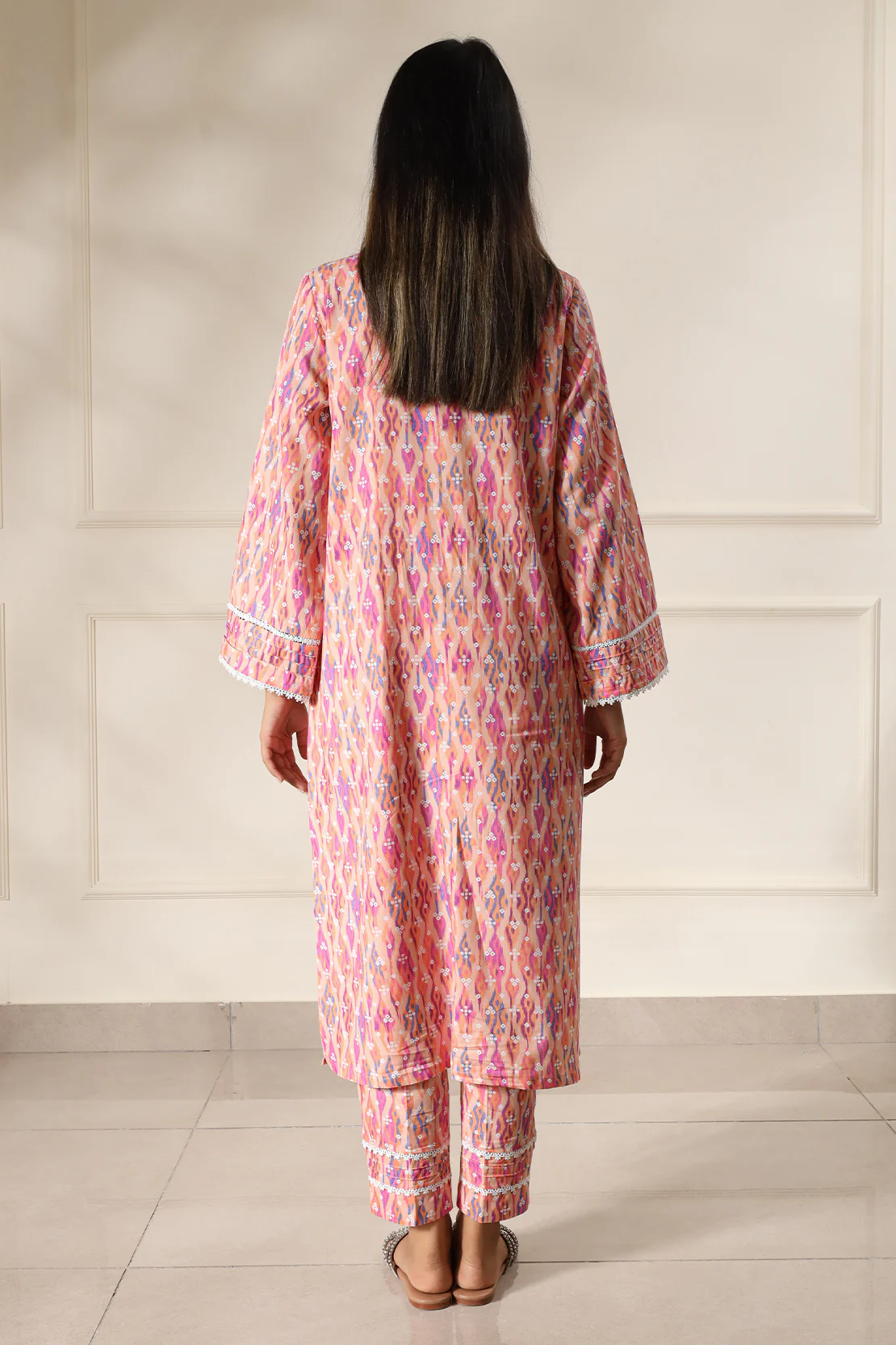 Printed Lawn Stitched 2 Piece (Shirt/Trouser) - Image 7