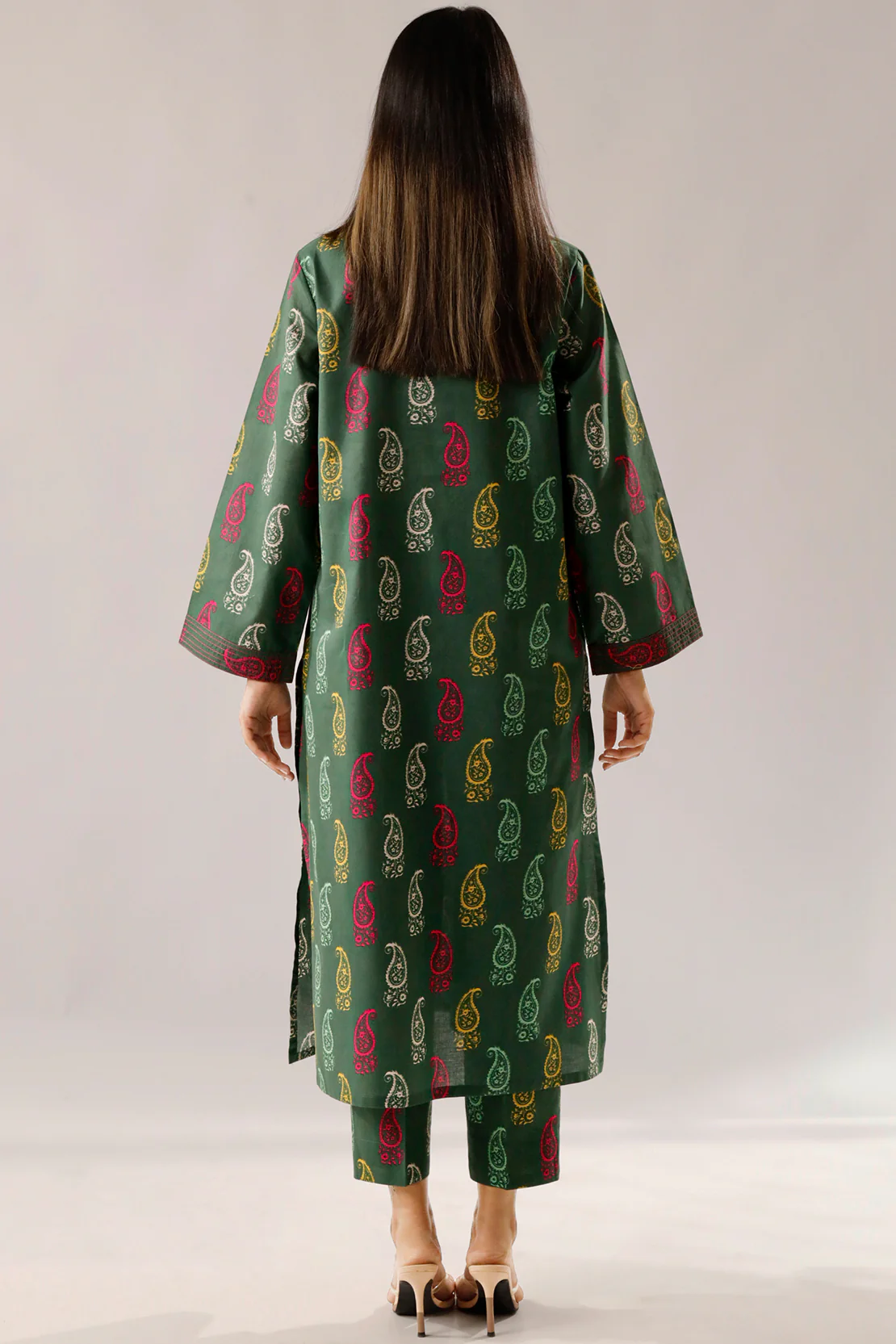 Printed Lawn Stitched 2 Piece (Shirt/Trouser) - Image 10