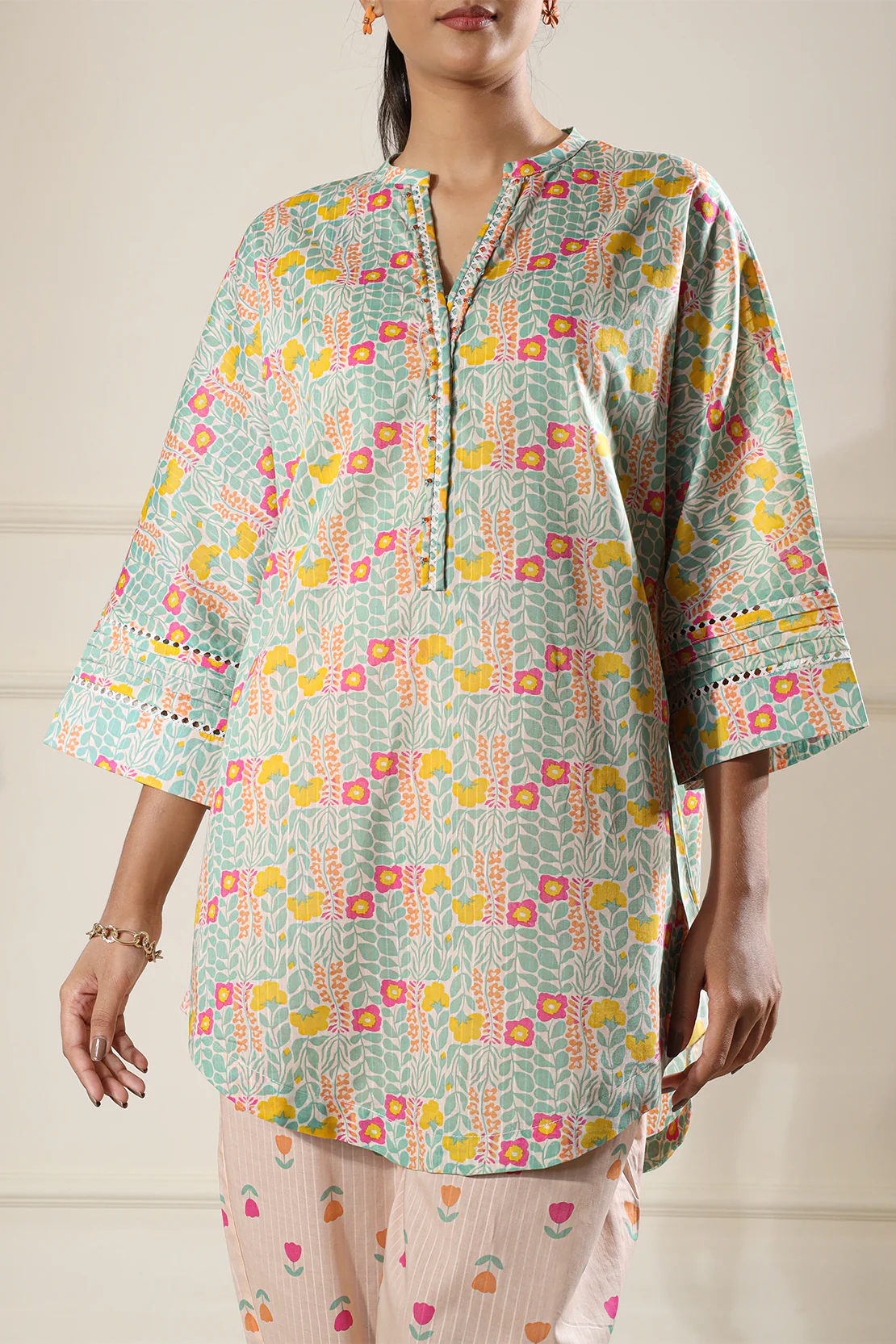 Printed Lawn Stitched 2 Piece (Shirt/Trouser)