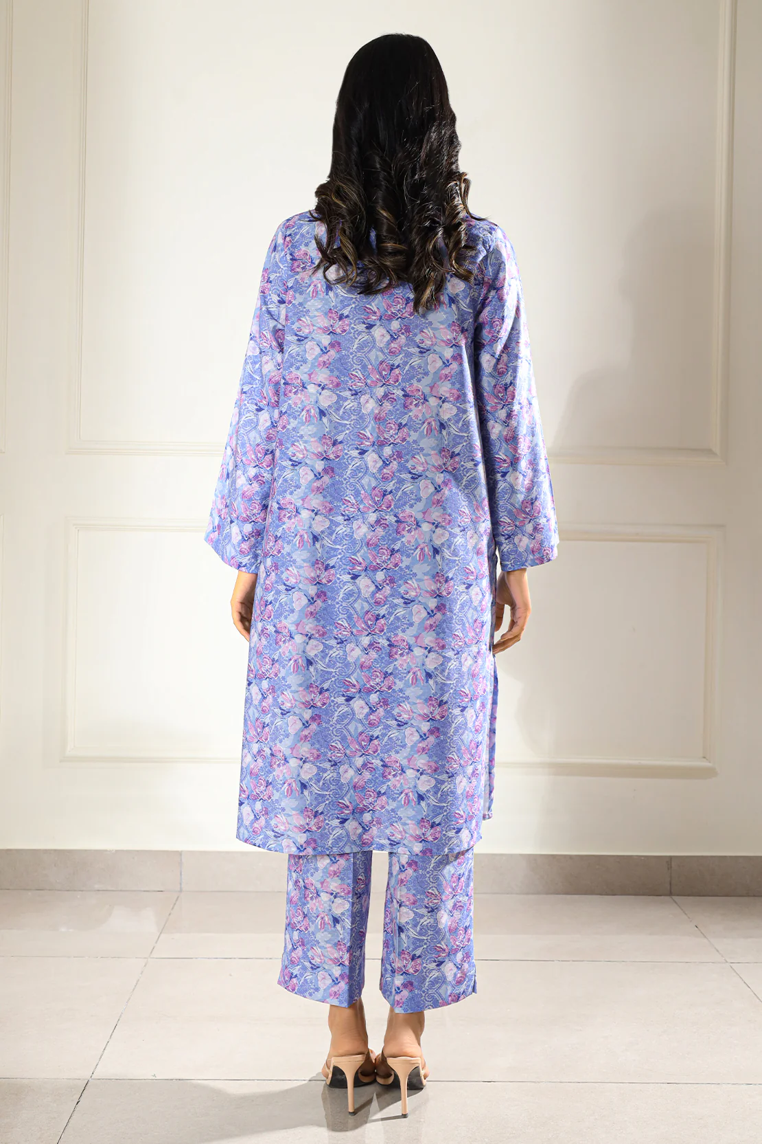 Printed Lawn Stitched 2 Piece (Shirt/Trouser) - Image 4