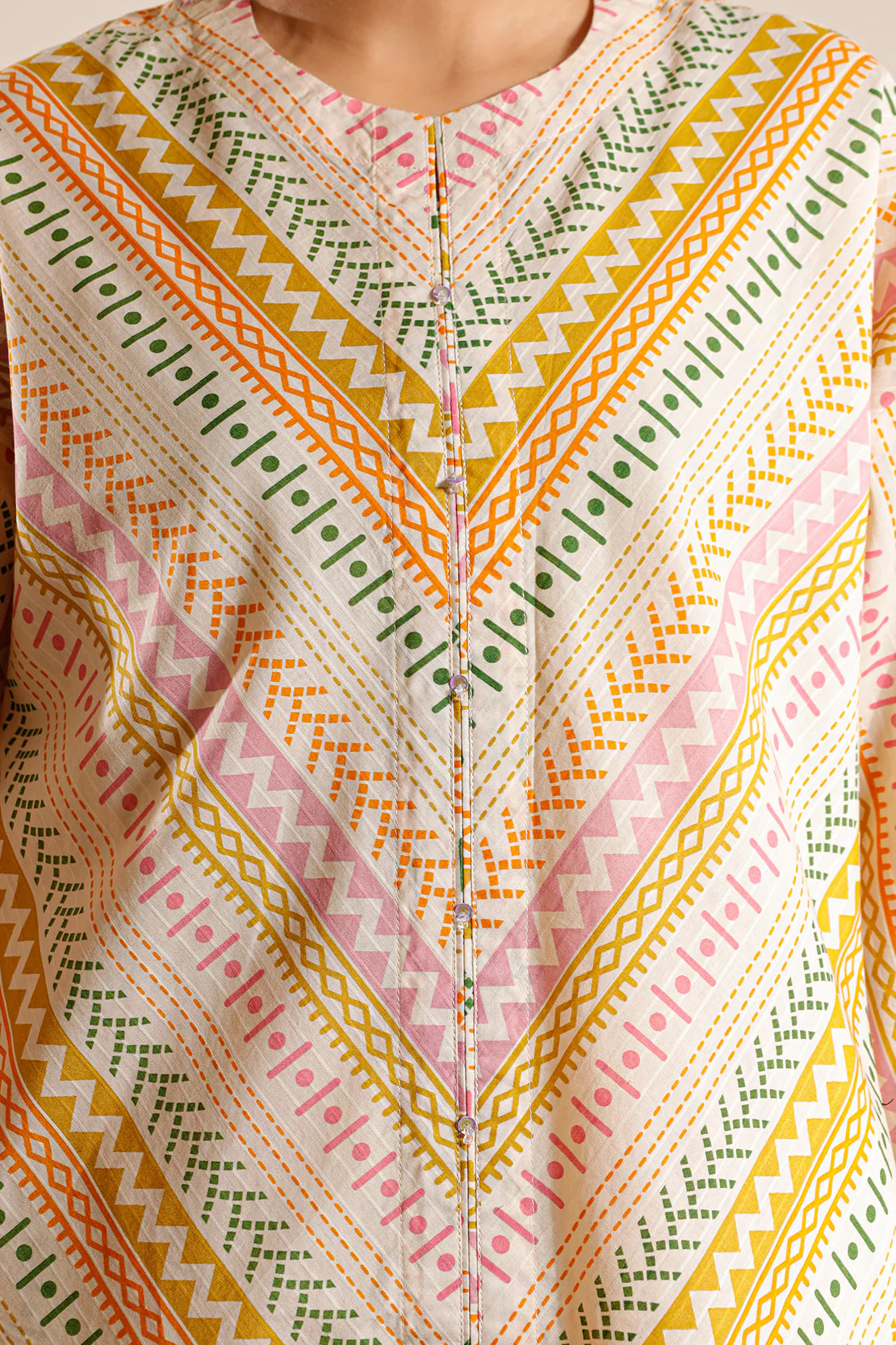 Printed Lawn Stitched 2 Piece (Shirt/Trouser) - Image 5