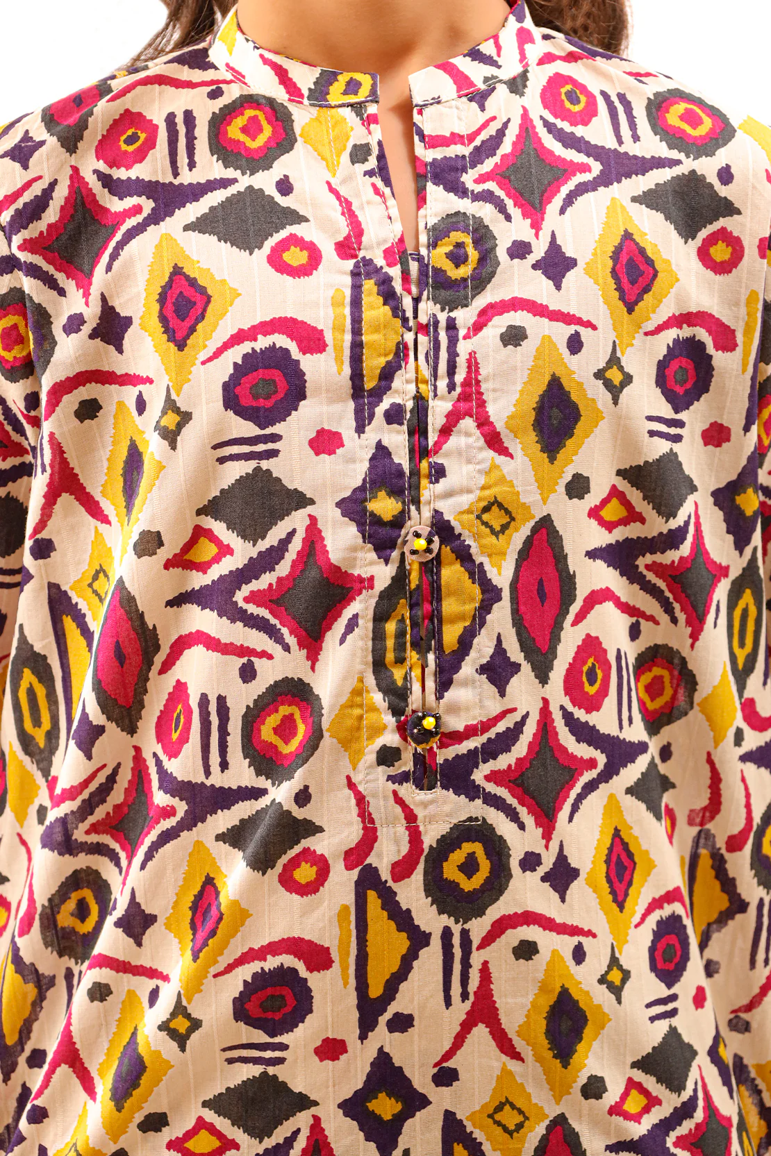 Printed Lawn Stitched 2 Piece (Shirt/Trouser) For Kids - Image 4