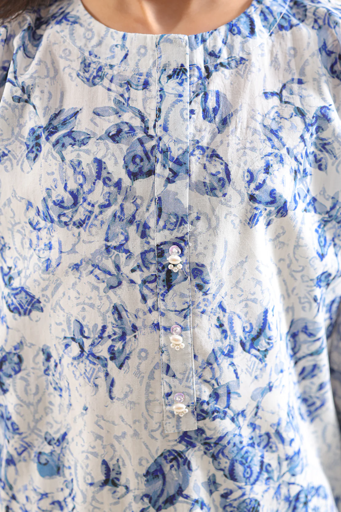 Printed Lawn Stitched 2 Piece (Shirt/Trouser) For Kids - Image 6
