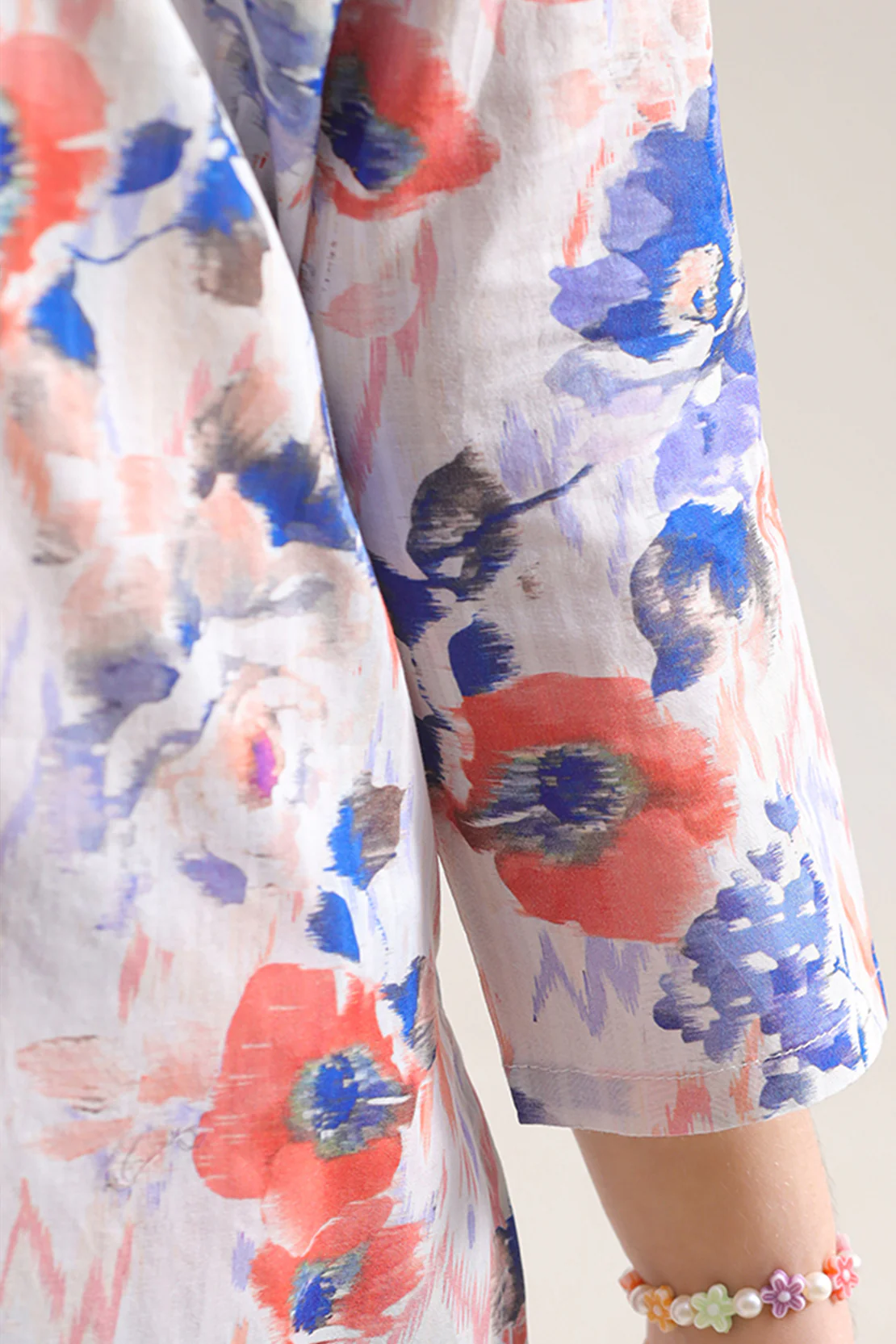 Printed Lawn Stitched 2 Piece (Shirt/Trouser) For Kids - Image 4