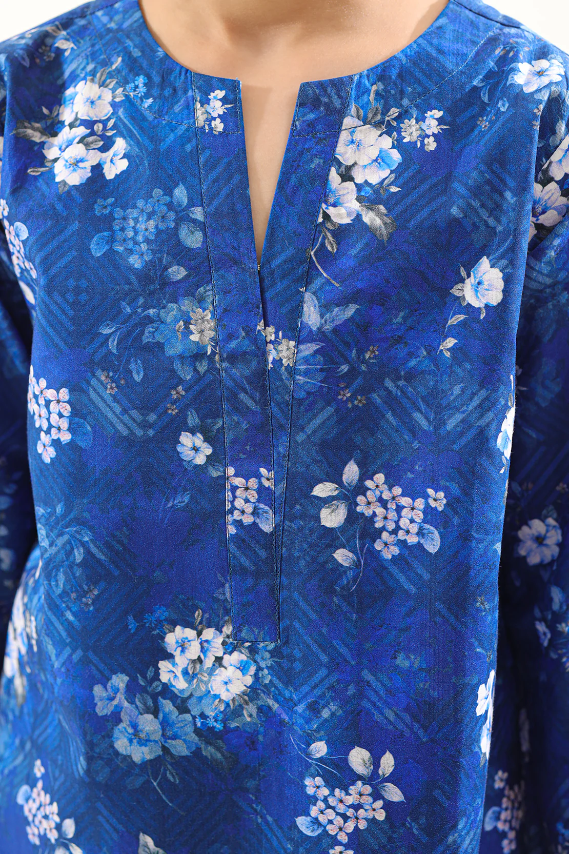 Printed Lawn Stitched 2 Piece (Shirt/Trouser) For Kids - Image 4