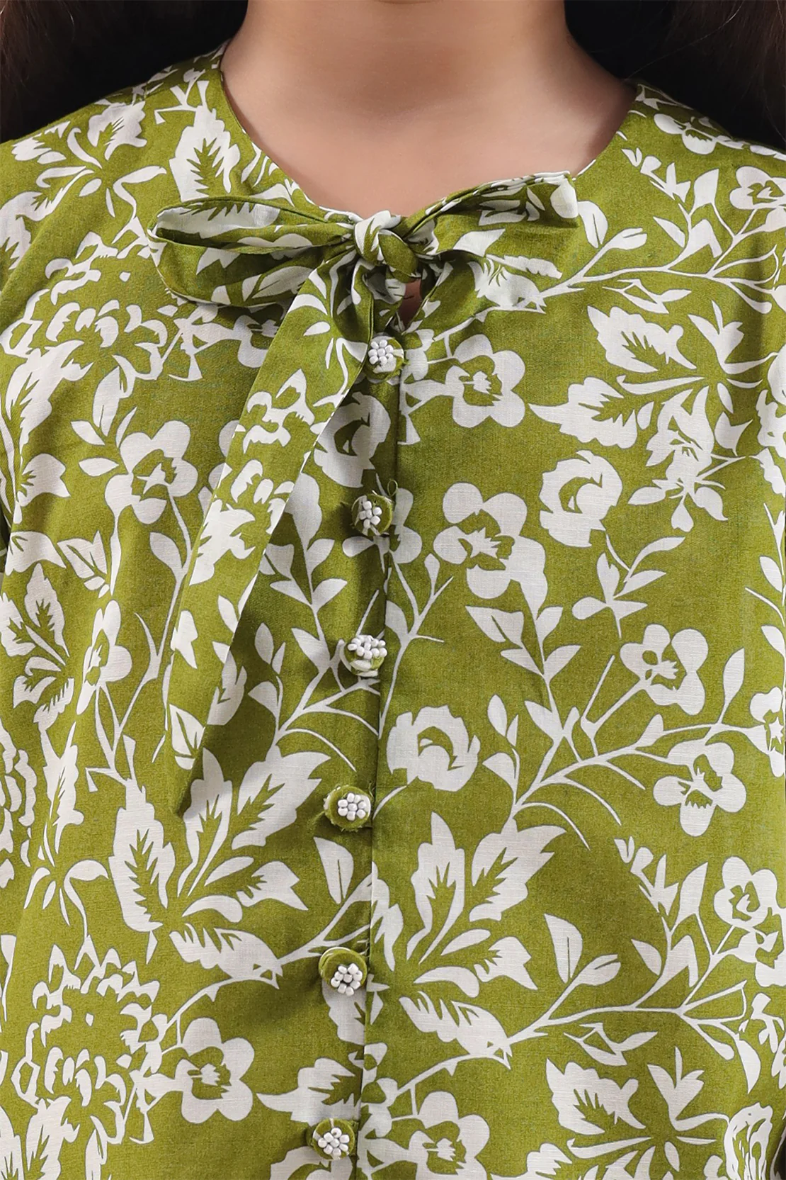 Printed Lawn Stitched 2 Piece (Shirt/Trouser) For Kids - Image 3