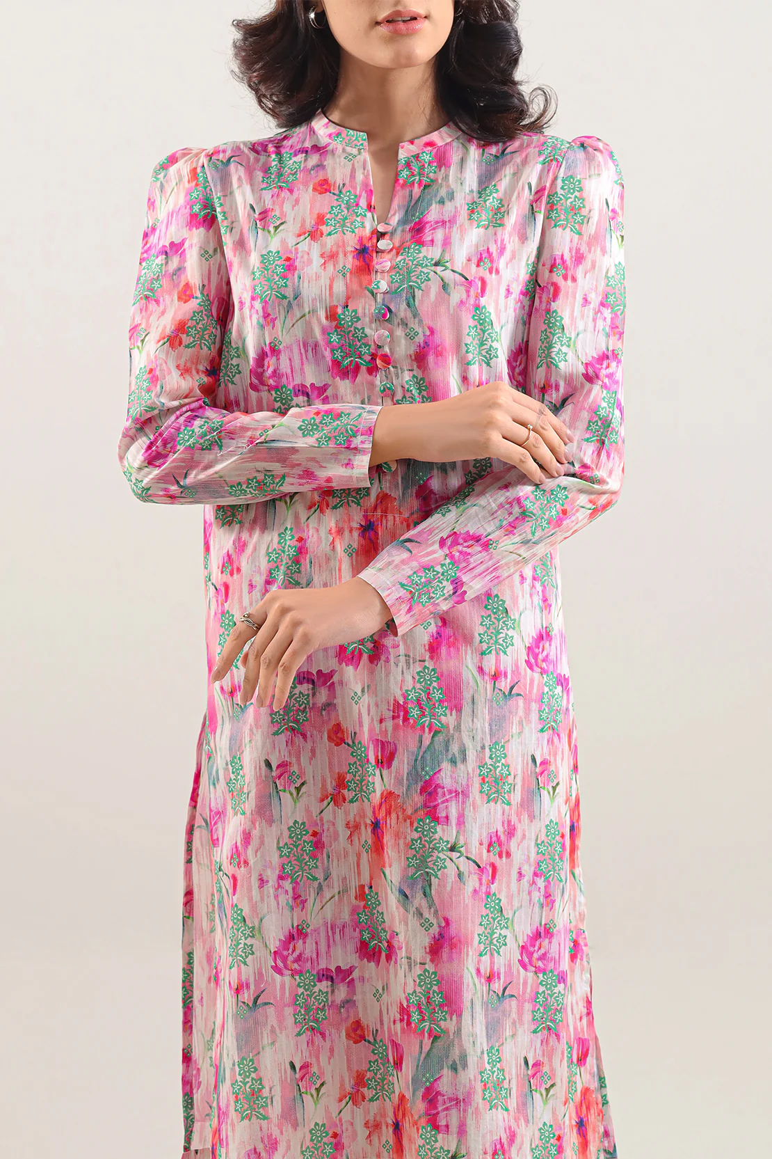 Printed Lawn Stitched 2 Piece (Shirt/Trouser) - Image 2