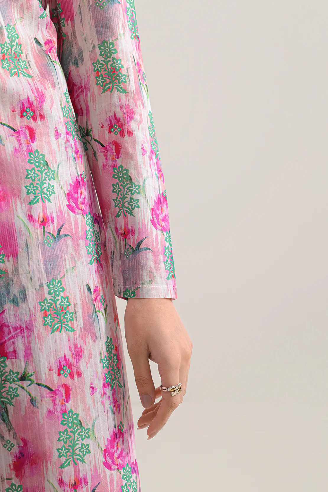 Printed Lawn Stitched 2 Piece (Shirt/Trouser) - Image 5