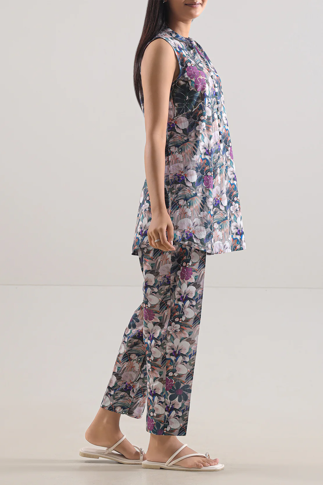Printed Lawn Stitched 2 Piece (Shirt/Trouser) - Image 3