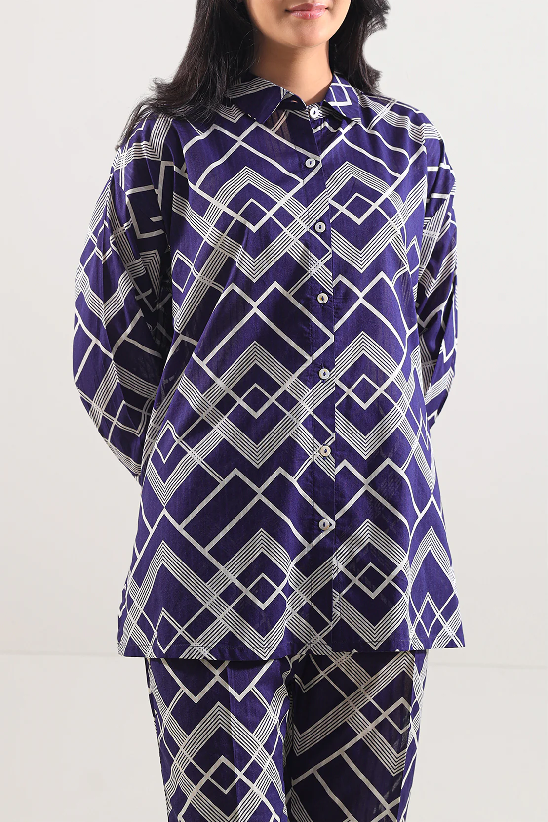 Printed Lawn Stitched 2 Piece (Shirt/Trouser) - Image 4
