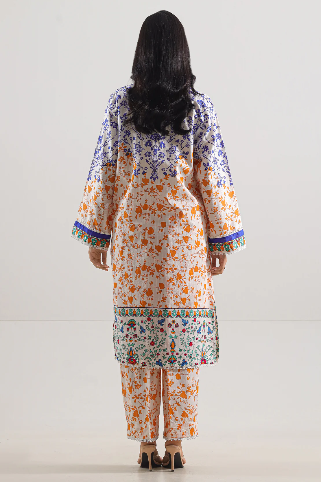 Printed Lawn Stitched 2 Piece (Shirt/Trouser) - Image 3