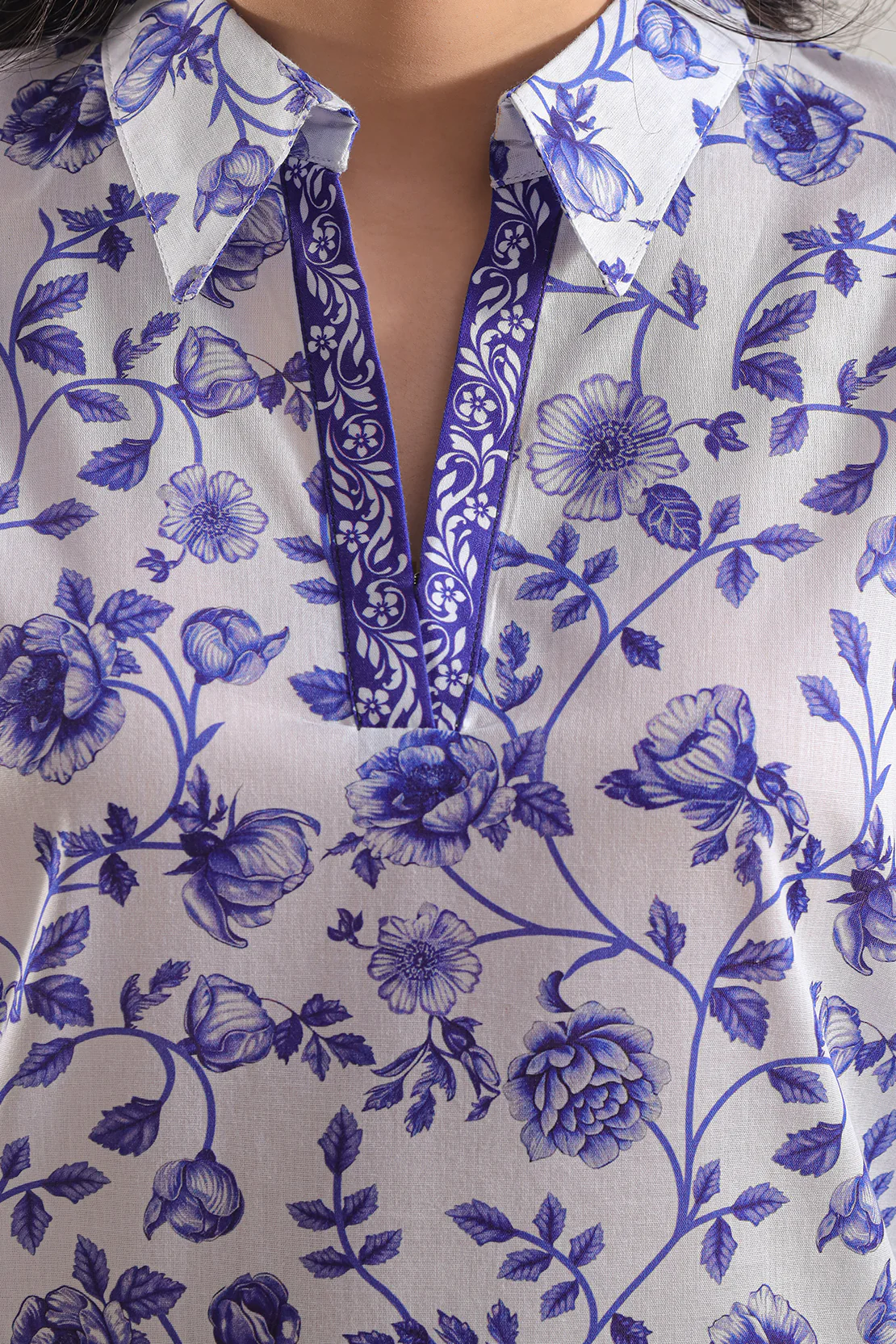 Printed Lawn Stitched 2 Piece (Shirt/Trouser) - Image 5