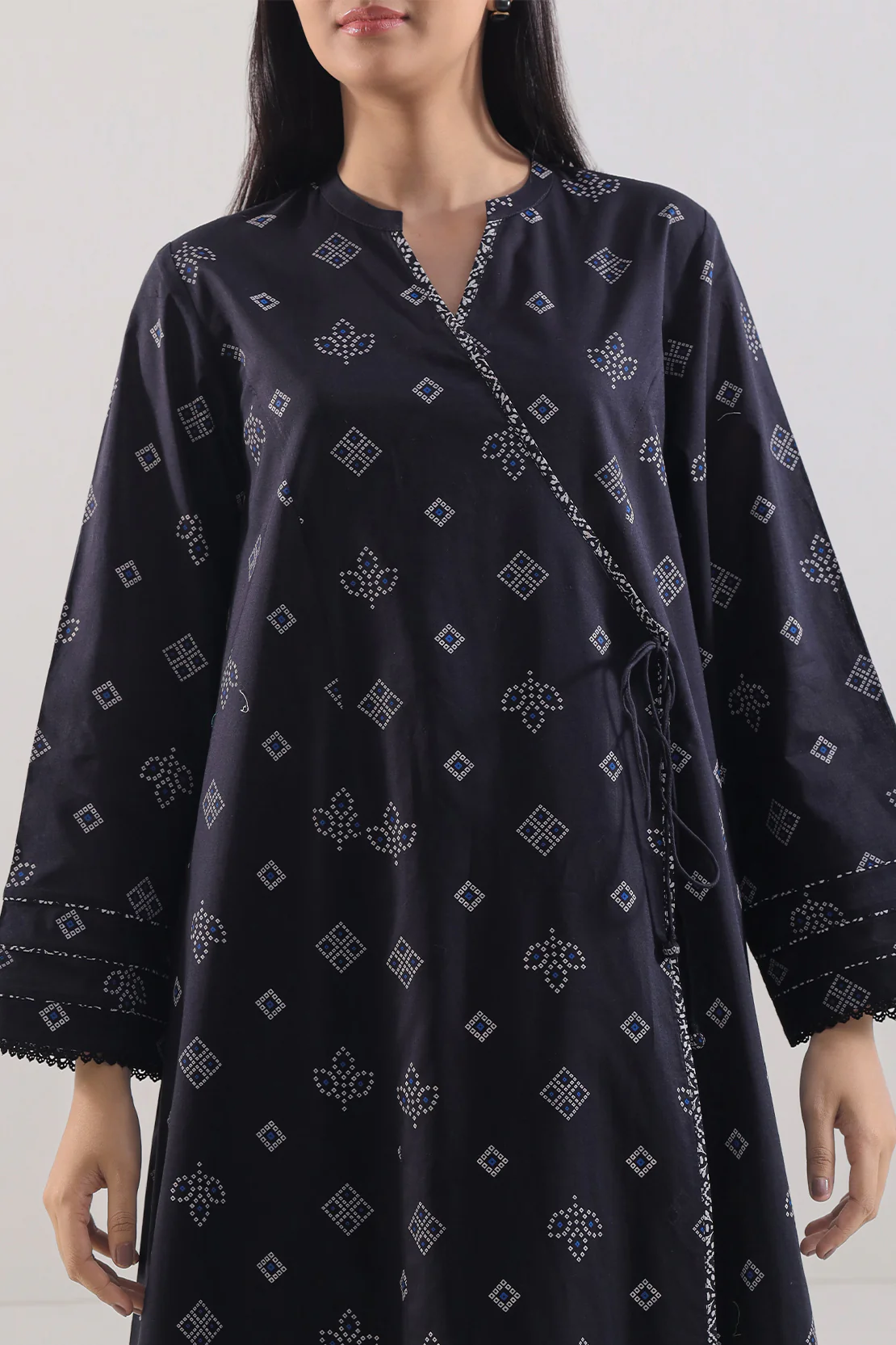 Printed Lawn Stitched 2 Piece (Shirt/Trouser) - Image 2