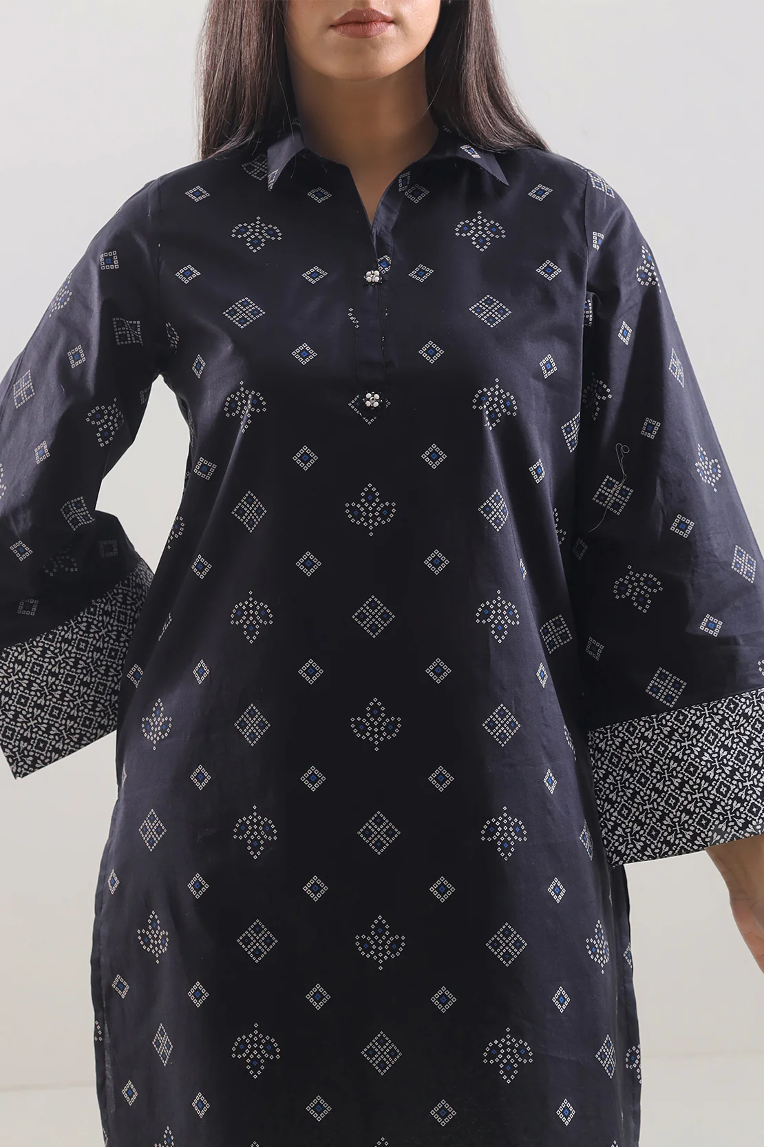 Printed Lawn Stitched 2 Piece (Shirt/Trouser) - Image 2