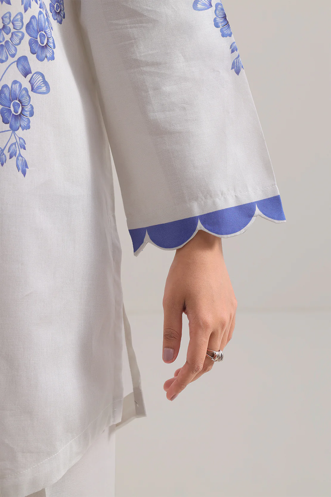 Printed Lawn Stitched 2 Piece (Shirt/Trouser) - Image 5