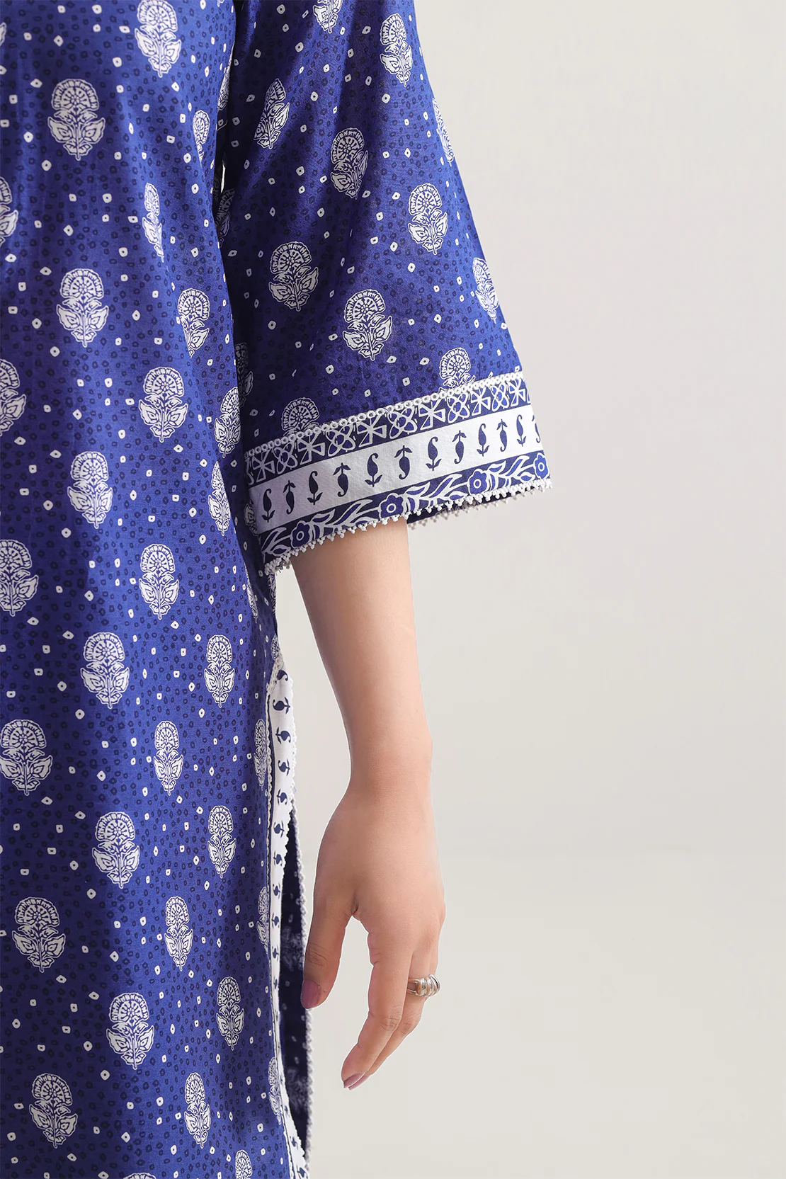 Printed Lawn Stitched 2 Piece (Shirt/Trouser) - Image 5