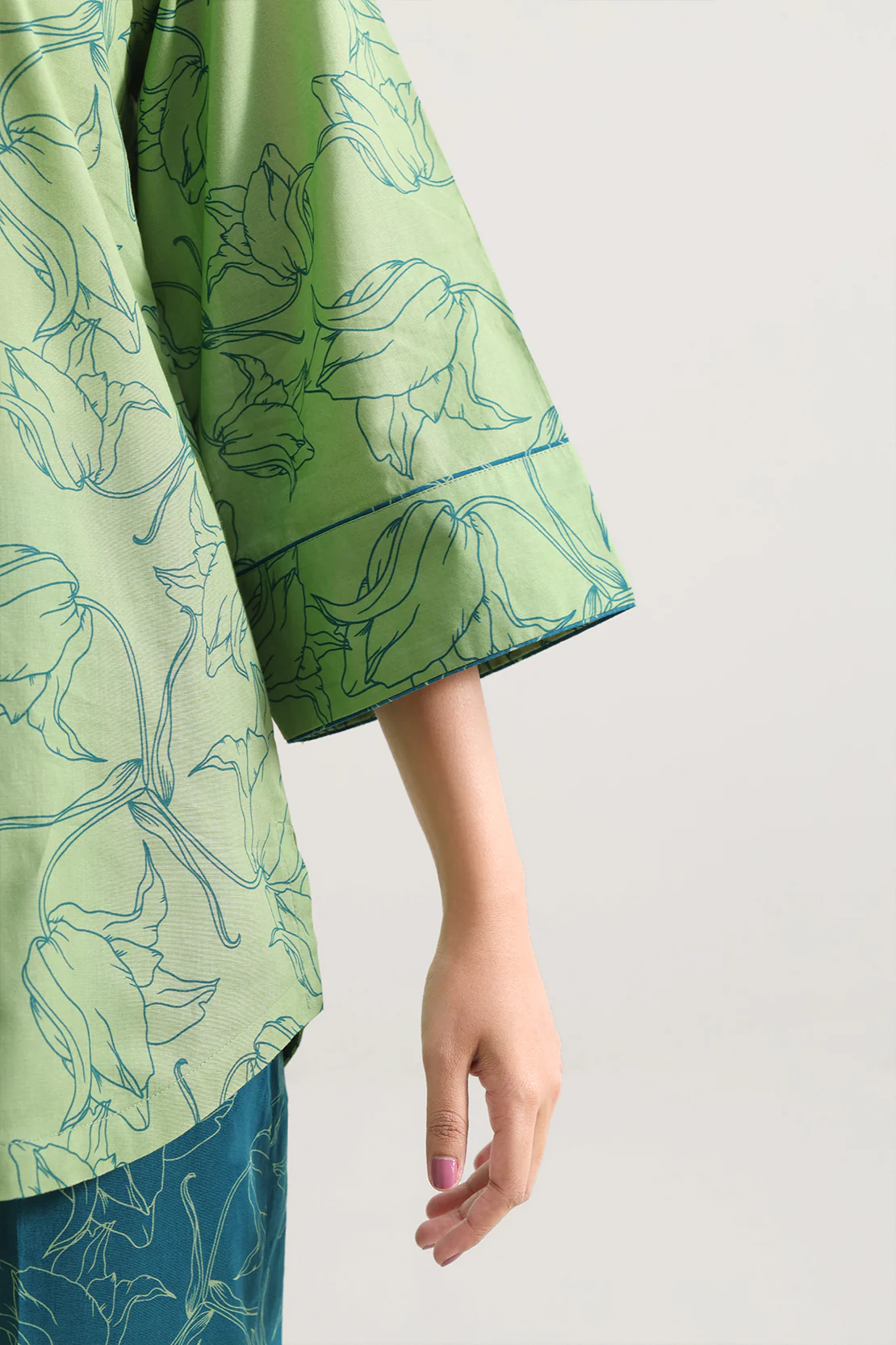 Printed Lawn Stitched 2 Piece (Shirt/Trouser) - Image 5