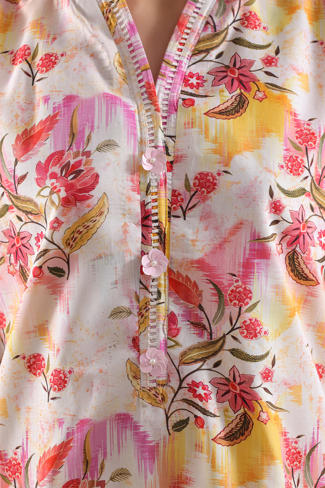 Printed Lawn Stitched 2 Piece (Shirt/Trouser) - Image 4