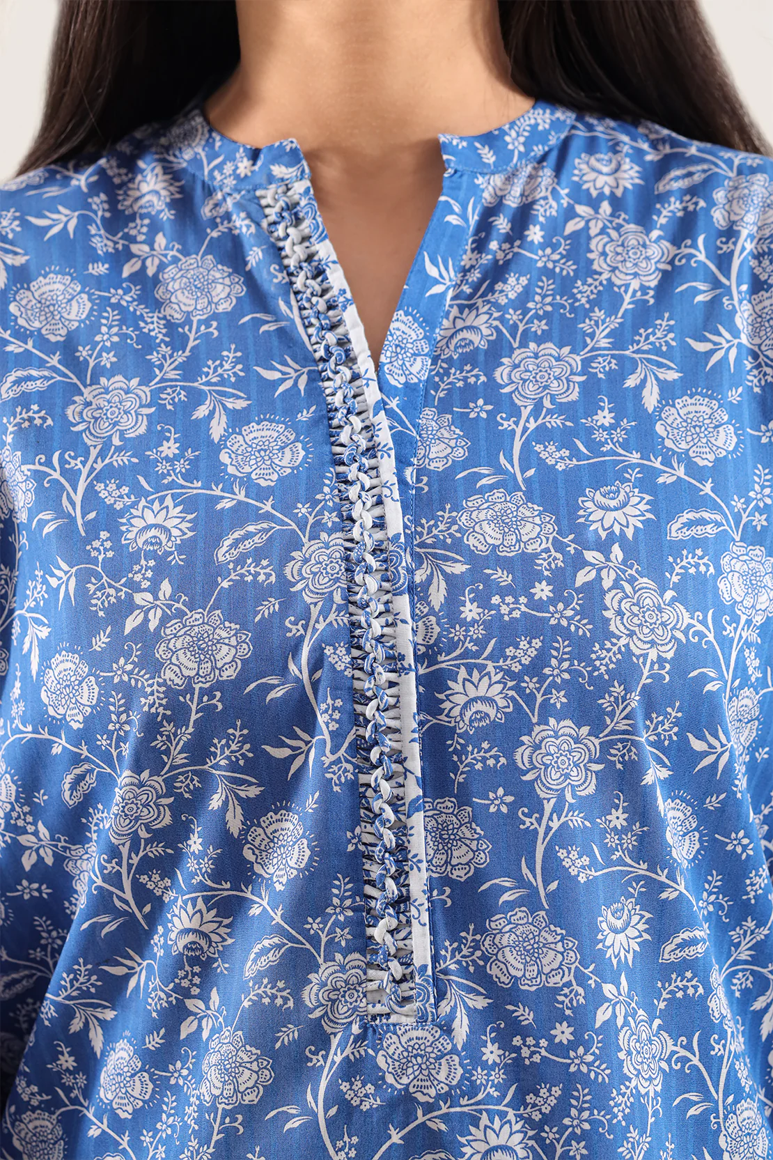 Printed Lawn Stitched 2 Piece (Shirt/Trouser) - Image 3