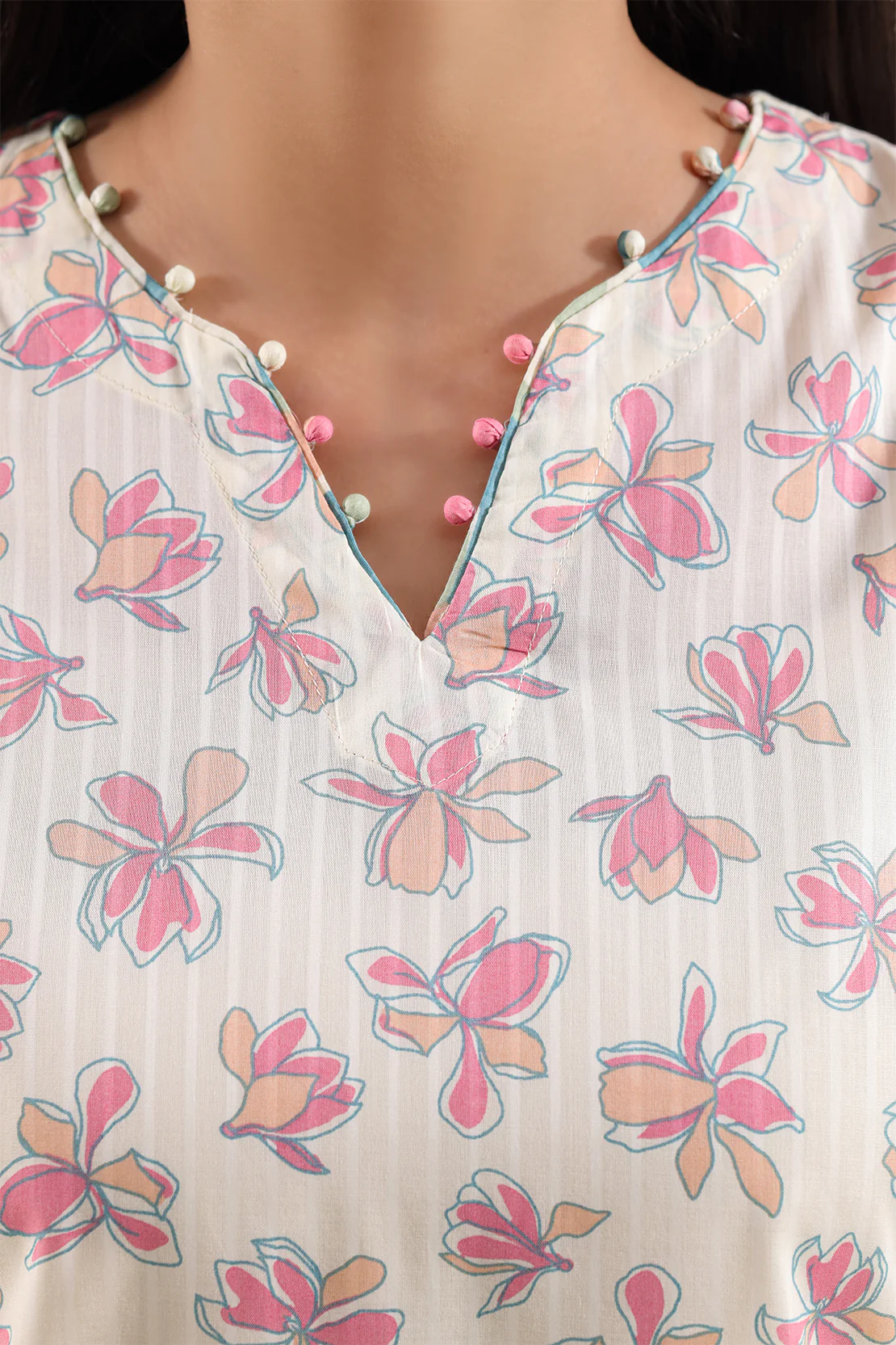 Printed Lawn Stitched 2 Piece (Shirt/Trouser) - Image 3