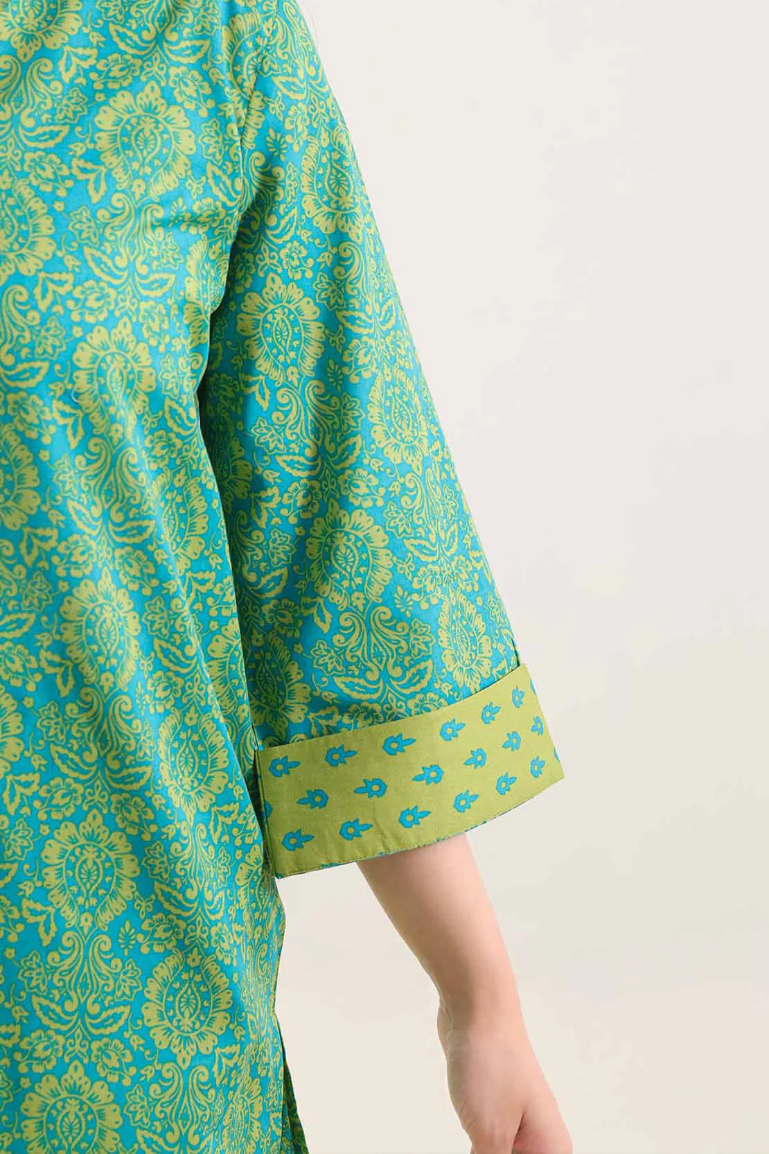 Printed Lawn Stitched 2 Piece (Shirt/Trouser) - Image 4
