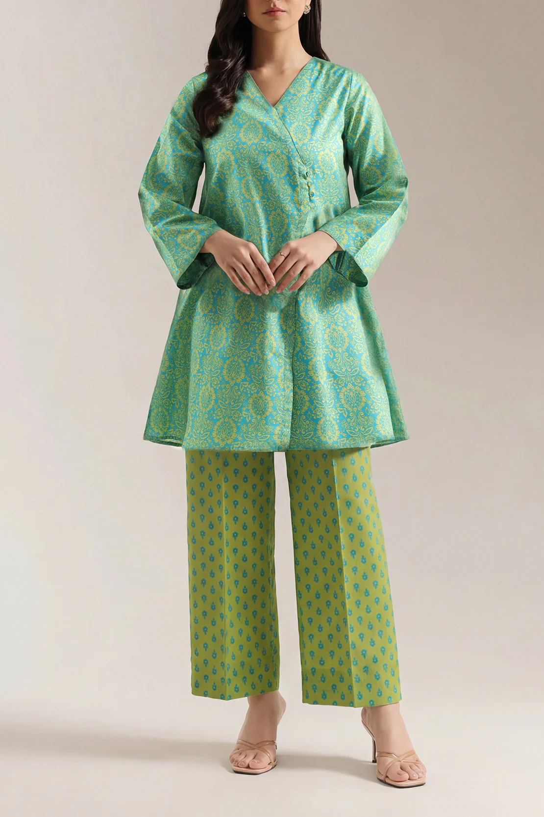 Printed Lawn Stitched 2 Piece (Shirt/Trouser)
