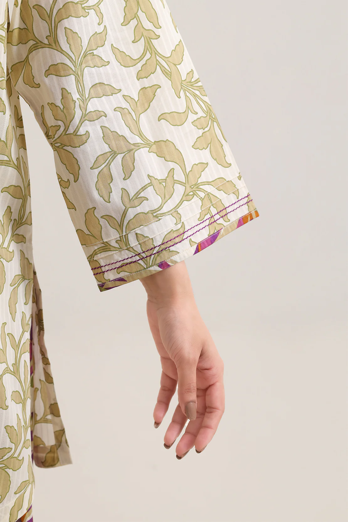 Printed Lawn Stitched 2 Piece (Shirt/Trouser) - Image 4