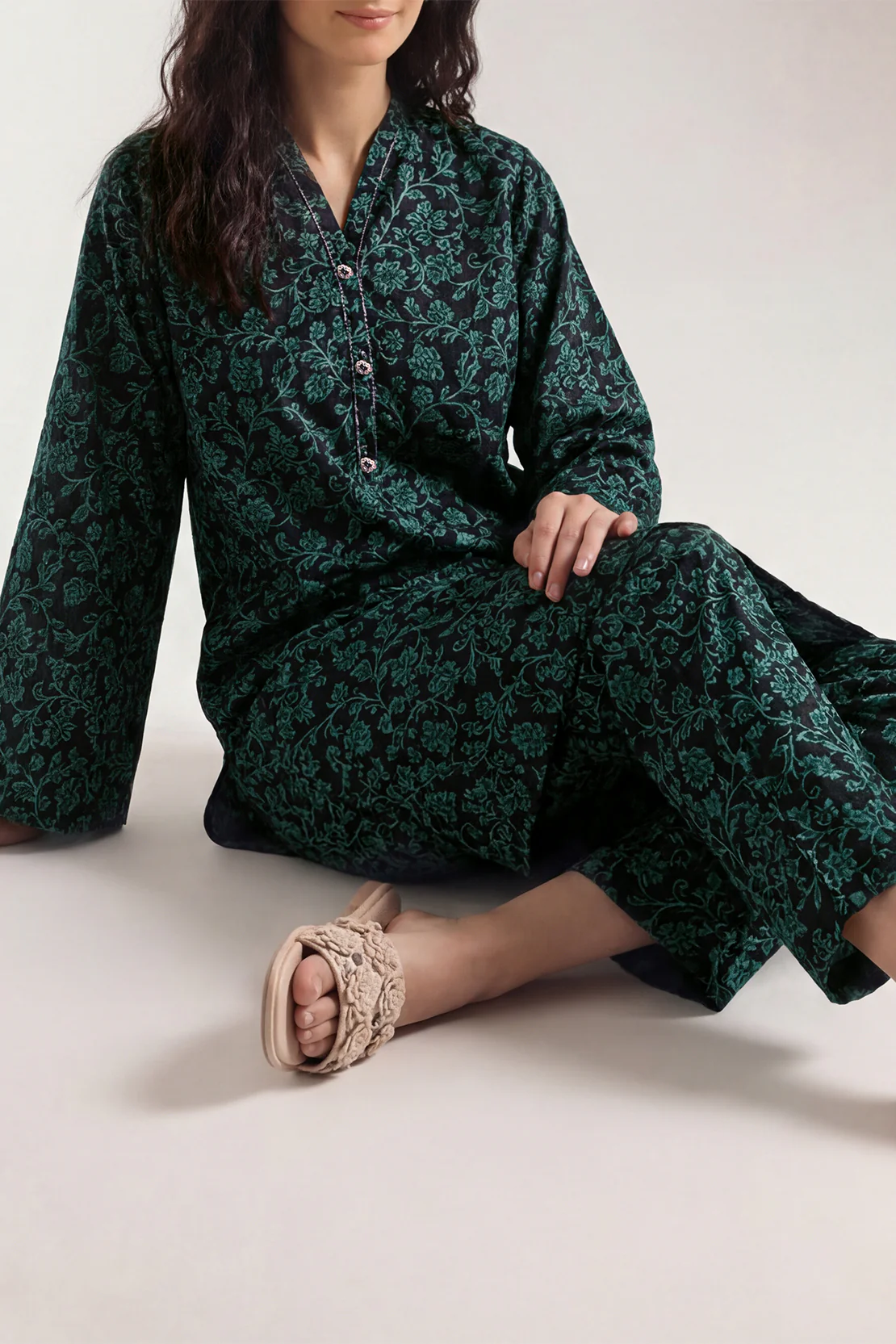 Printed Lawn Stitched 2 Piece (Shirt/Trouser)