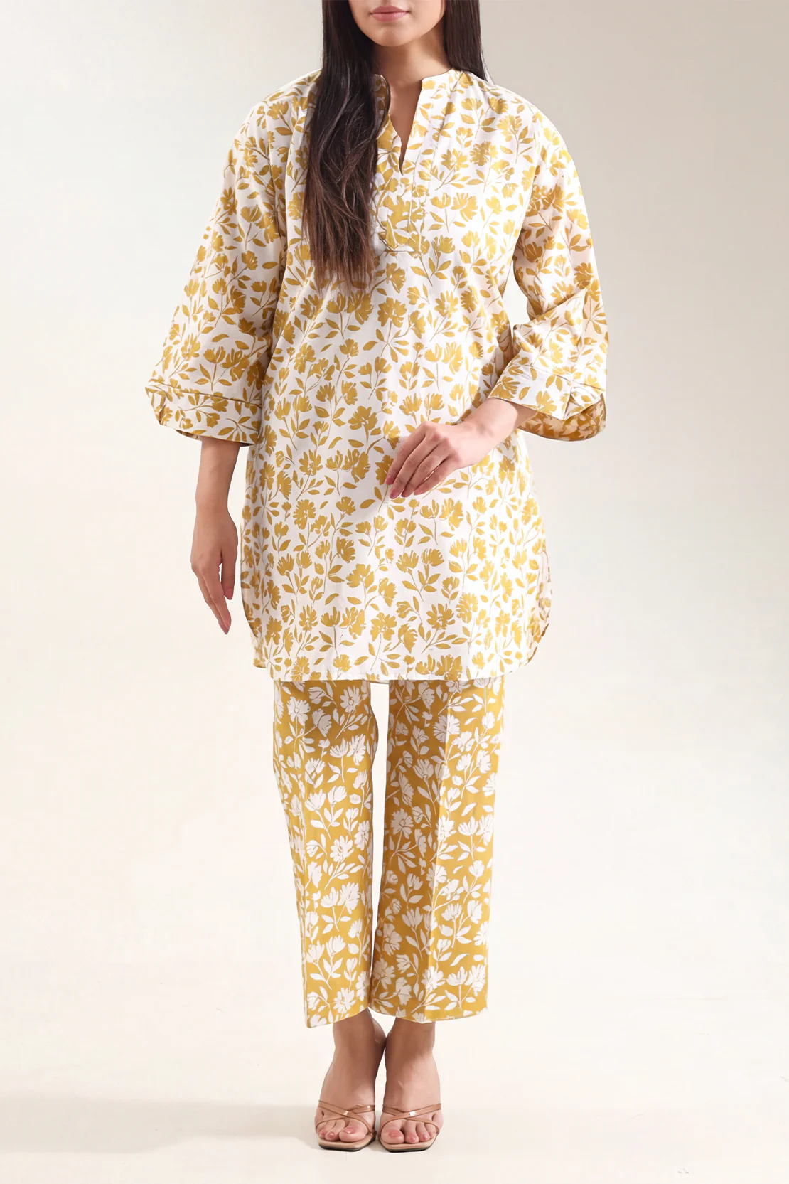 Printed Lawn Stitched 2 Piece (Shirt/Trouser)