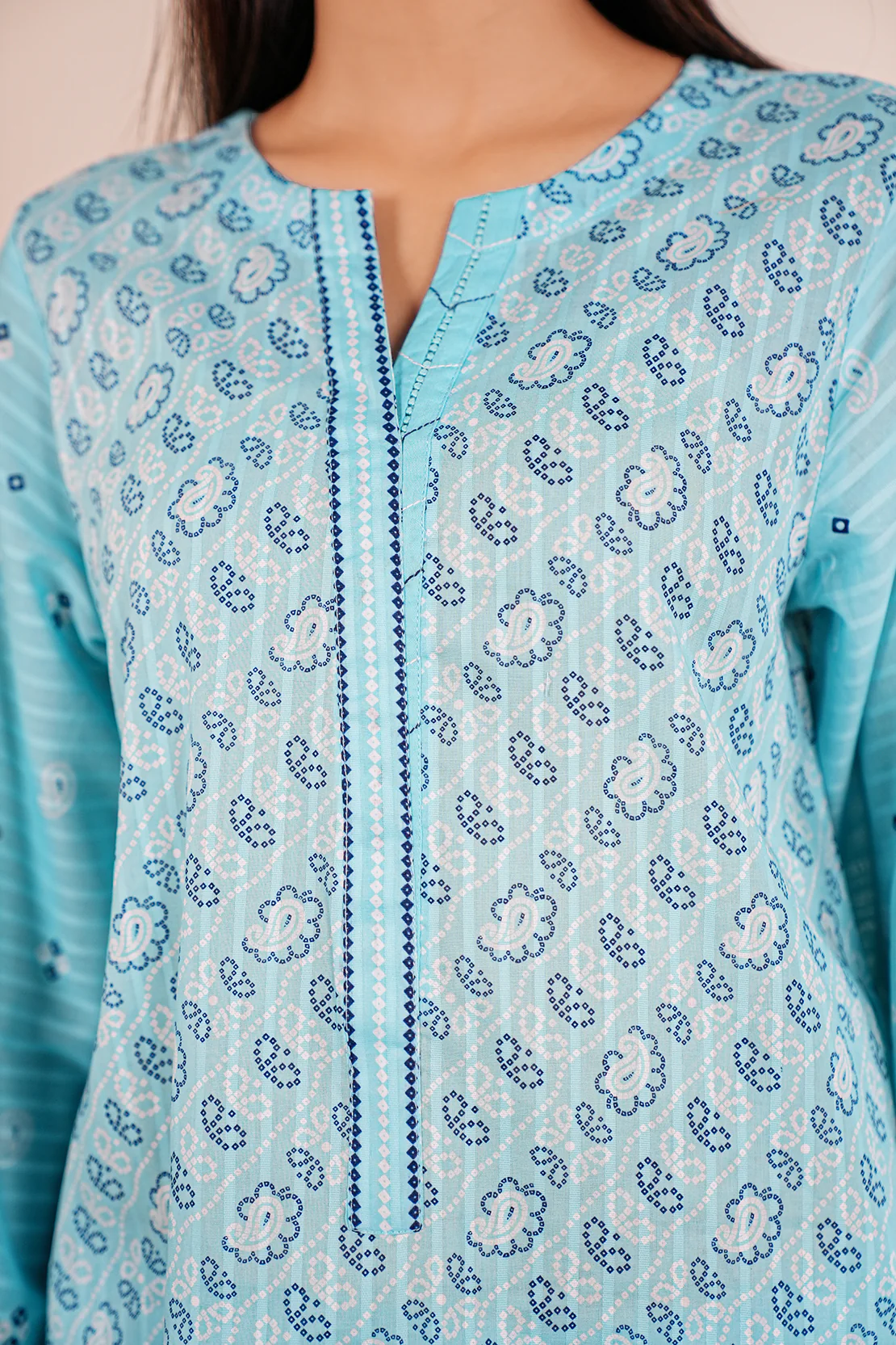 Printed Lawn Stitched 3 Piece - Image 8