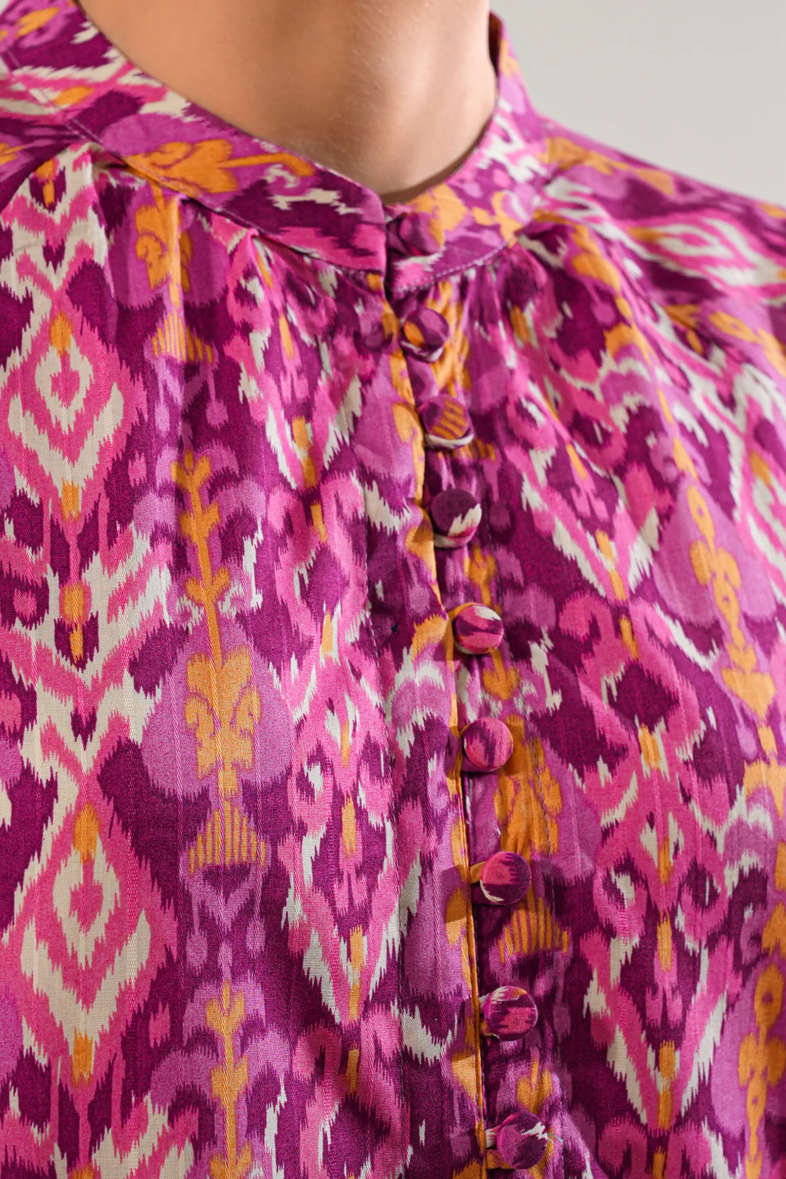 Printed Lawn Stitched Dress - Image 4