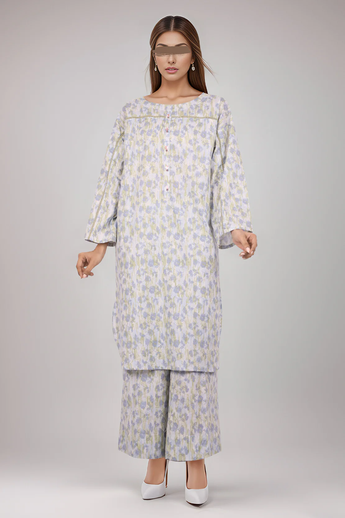 Printed Lawn Stitched Shirt