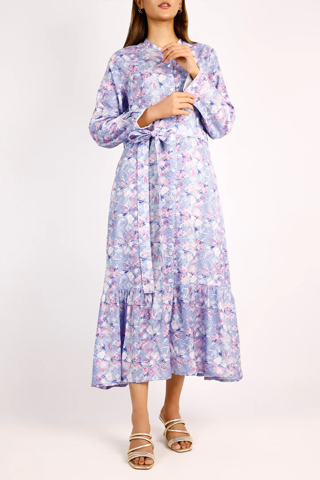 Printed Lawn Stitched Shirt - Image 2