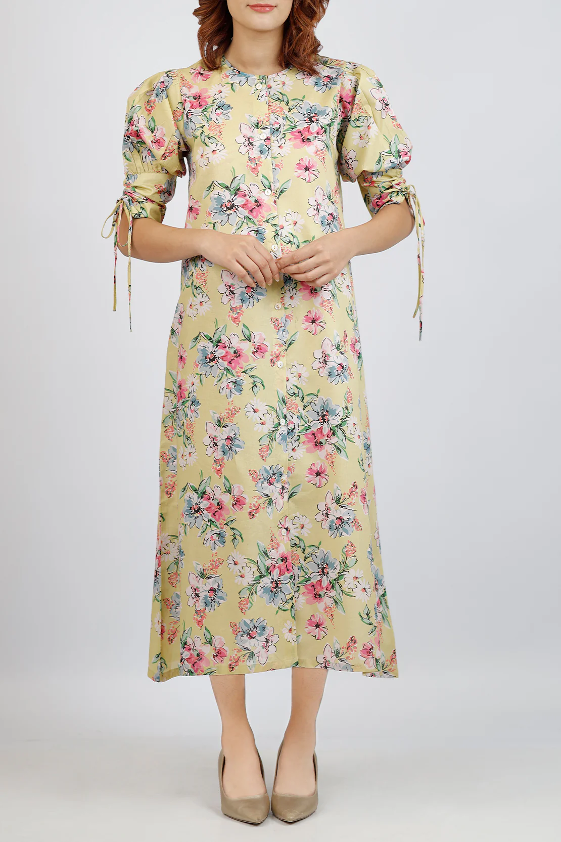 Printed Lawn Stitched Shirt - Image 2