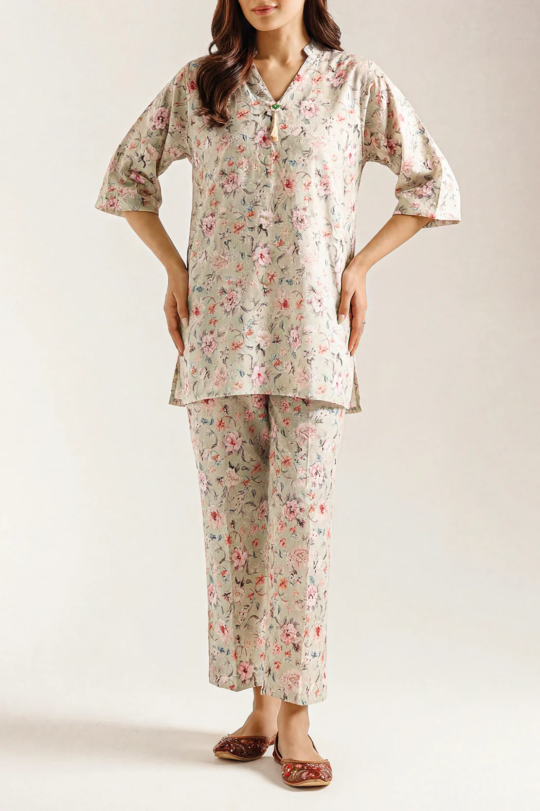 Printed Lawn Stitched Shirt