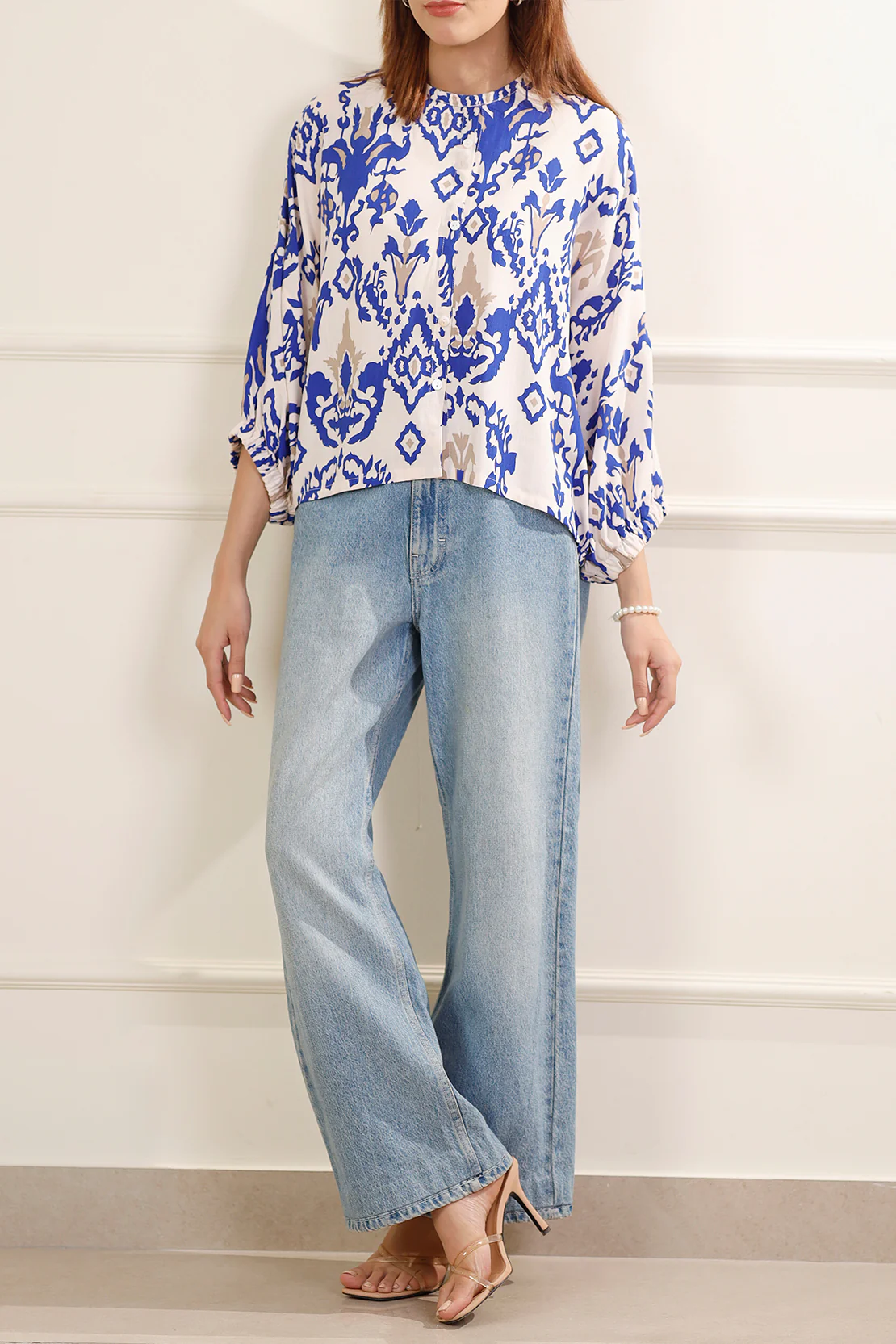 Printed Lawn Stitched Shirt - Image 3