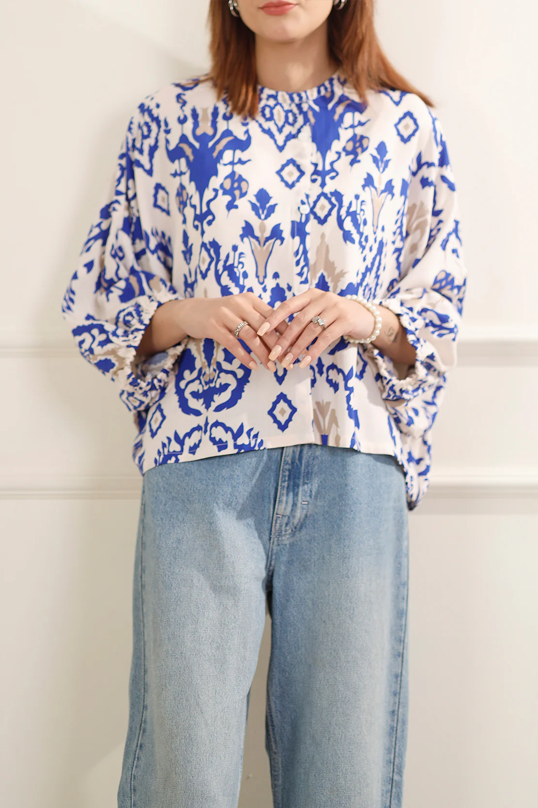 Printed Lawn Stitched Shirt - Image 5