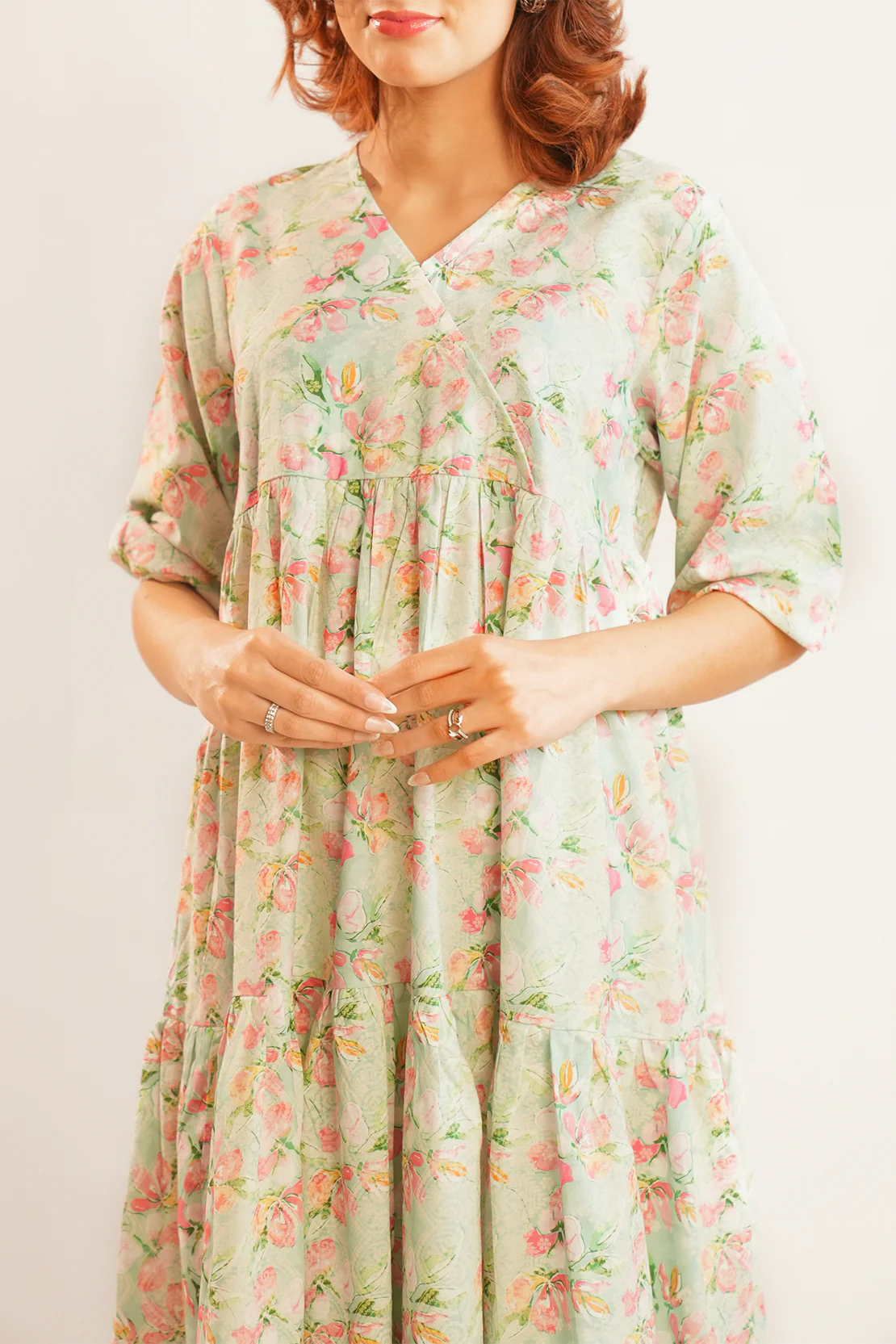 Printed Lawn Stitched Dress
