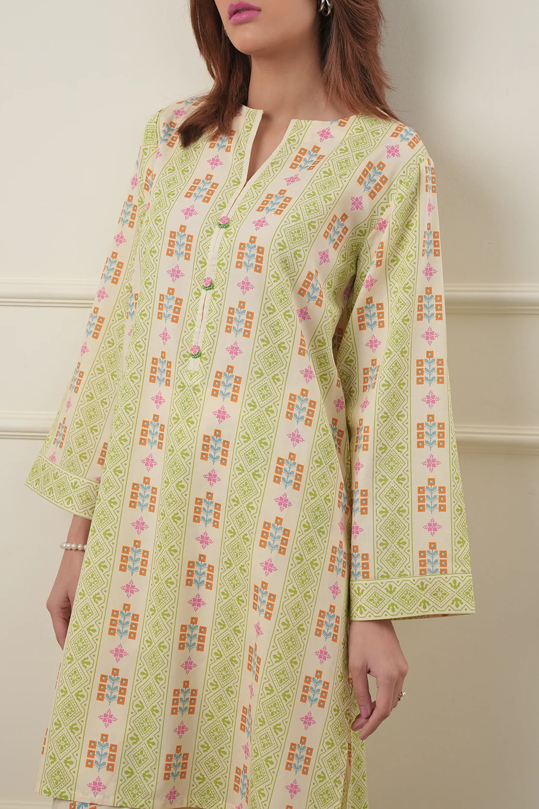 Printed Lawn Stitched Shirt