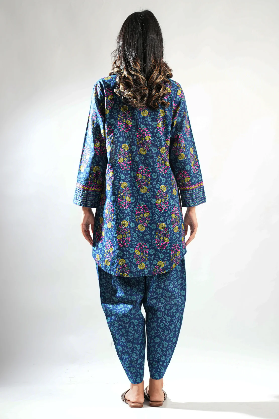 Printed Lawn Stitched Shirt - Image 7