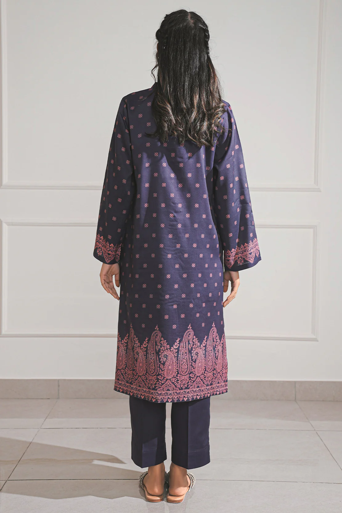 Printed Lawn Stitched Shirt - Image 8