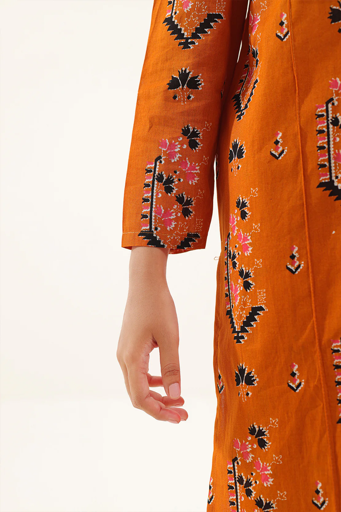 Printed Lawn Stitched Shirt - Image 5