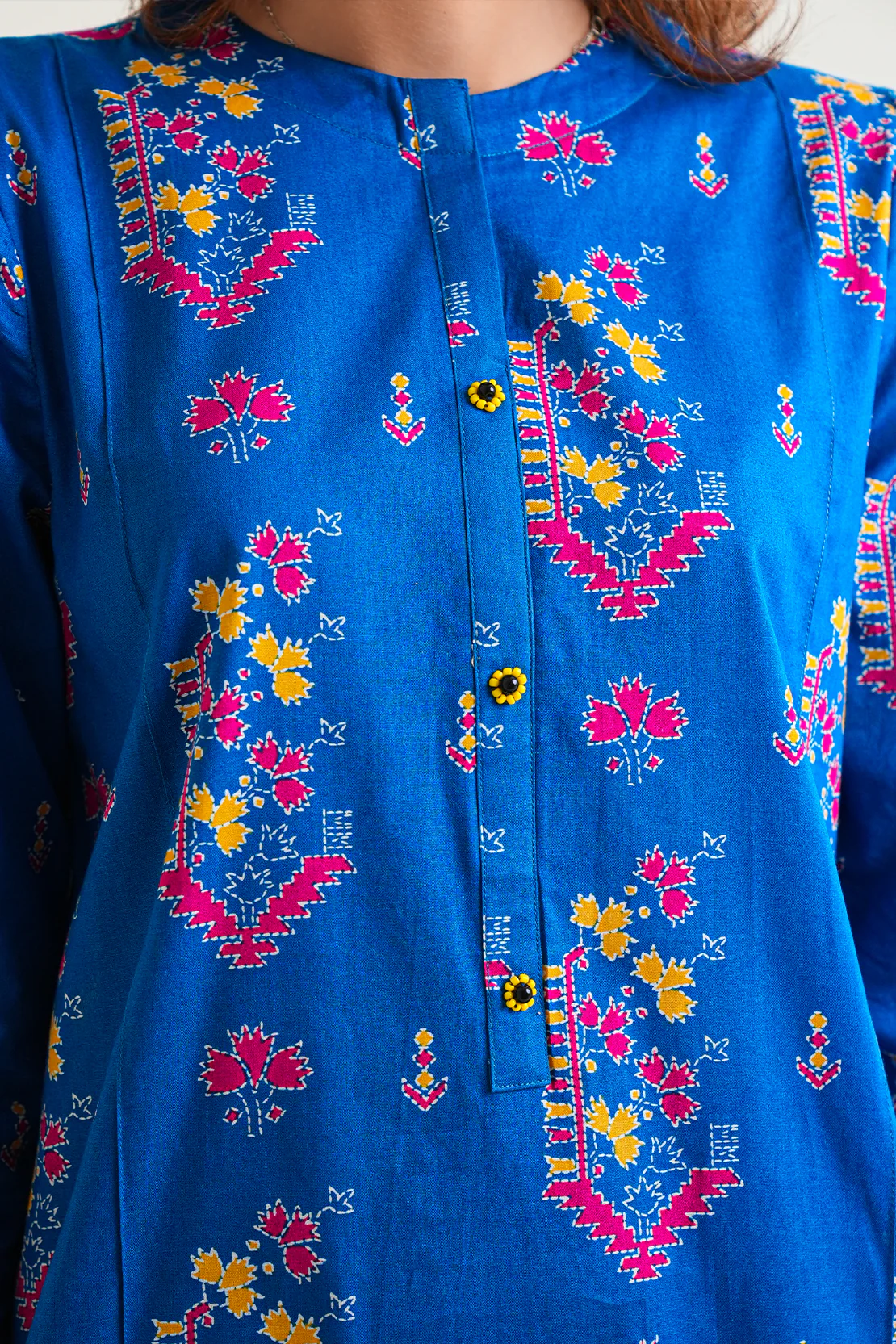 Printed Lawn Stitched Shirt - Image 8