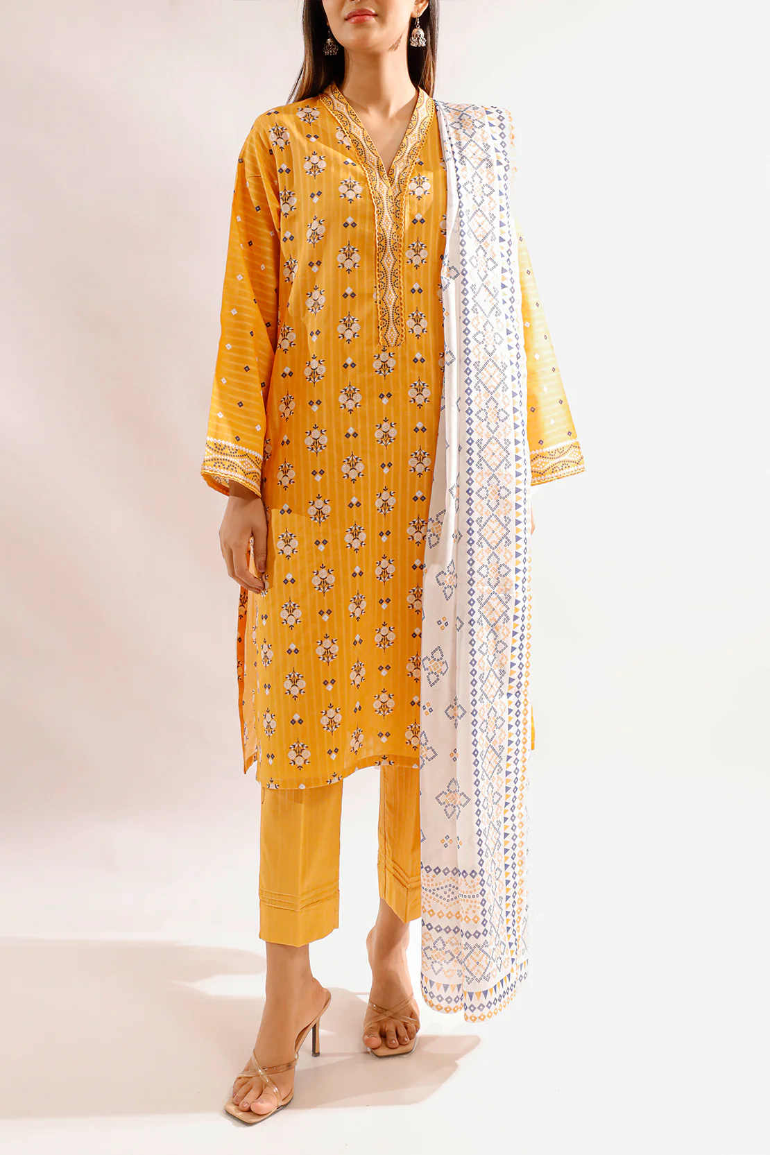 Printed Lawn Stitched Shirt