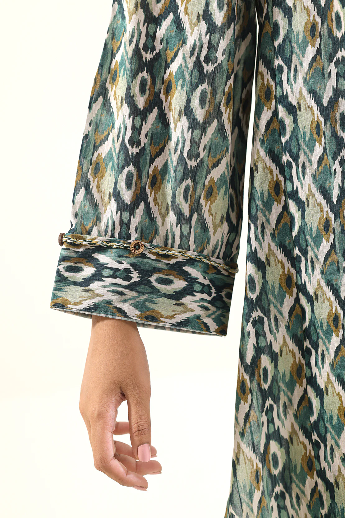 Printed Lawn Stitched Shirt - Image 7