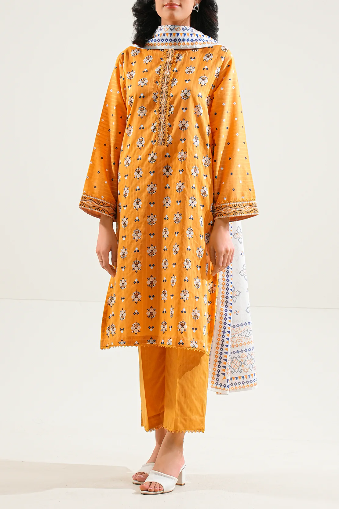 Printed Lawn Stitched Shirt