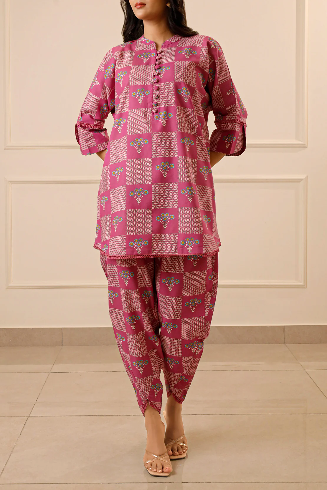 Printed Lawn Stitched Shirt - Image 3